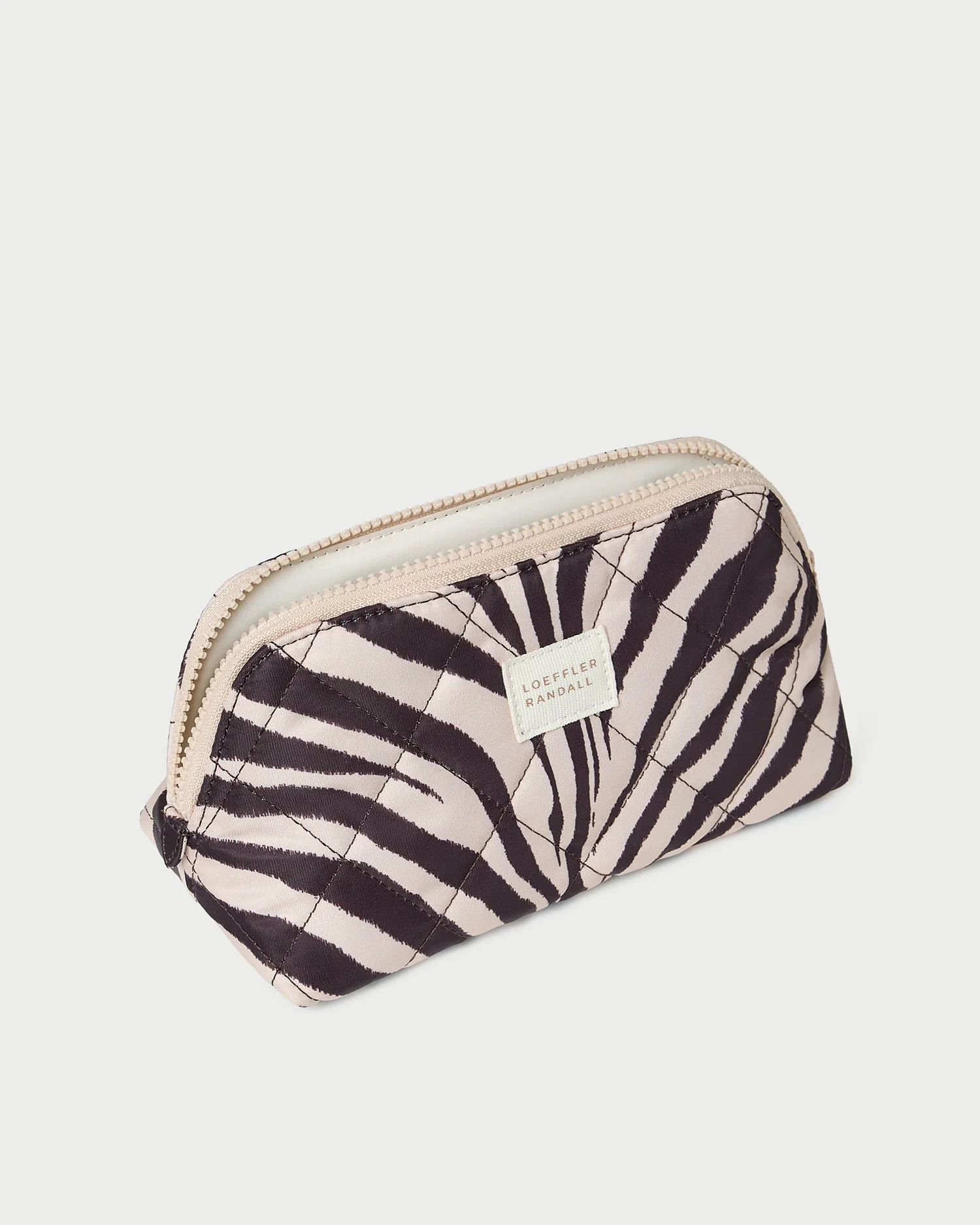 Loeffler Randall - Georgette Zebra Mini Cosmetic Pouch - Image 2