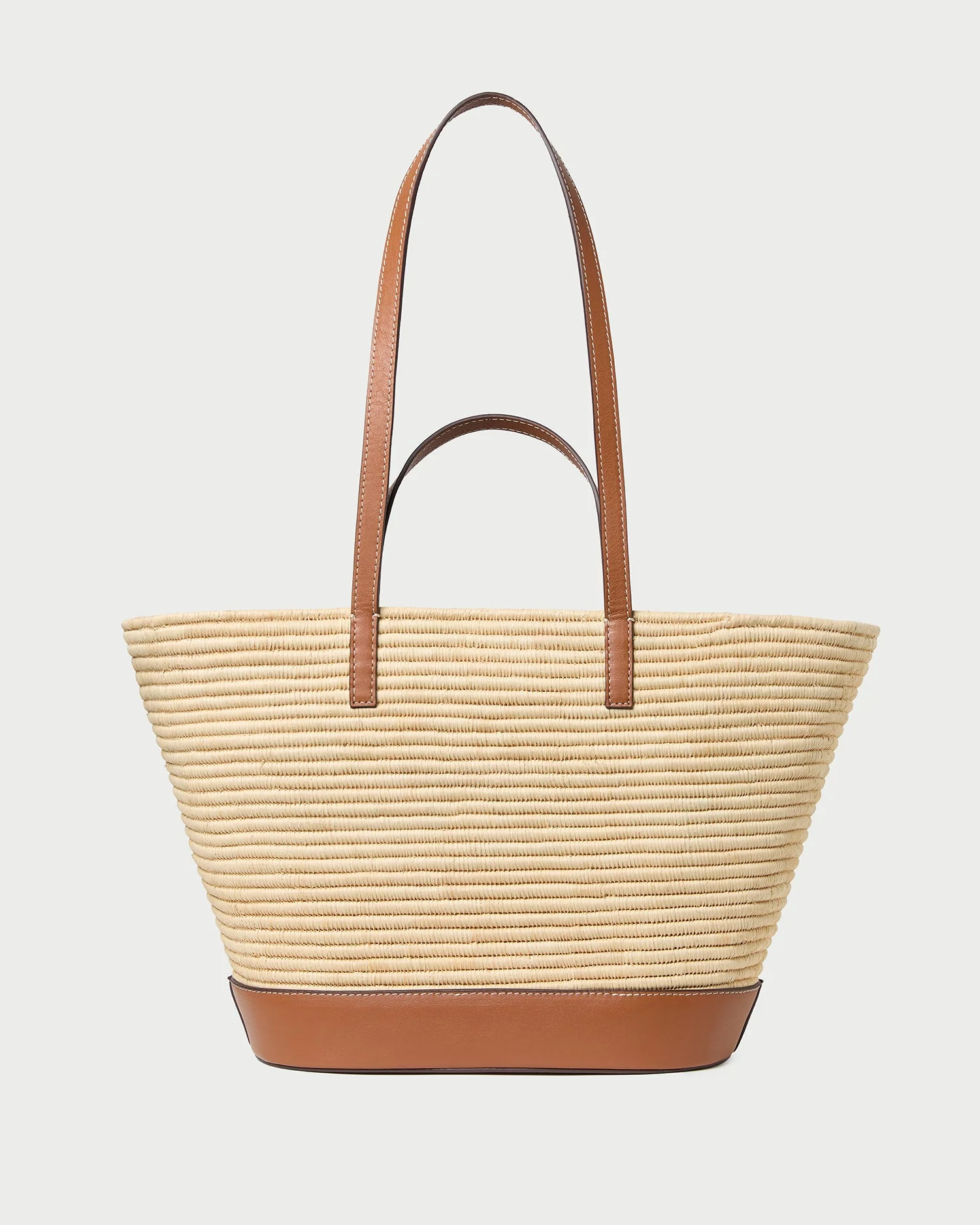Loeffler Randall - Granger Natural/Cognac Straw Tote