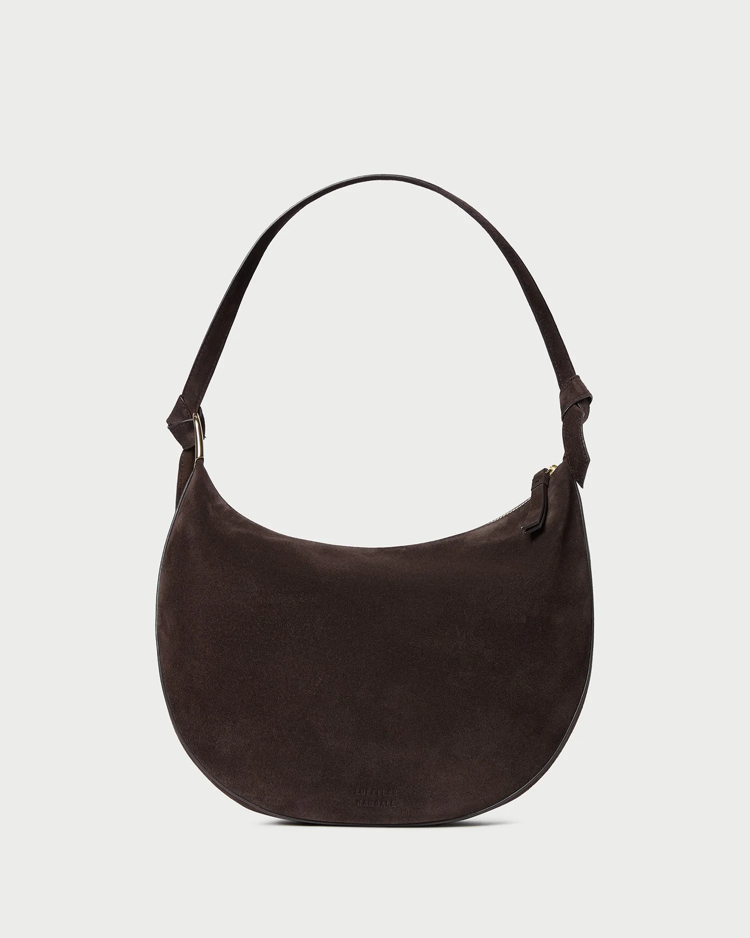 Loeffler Randall - Harlow Brown Suede Shoulder Bag