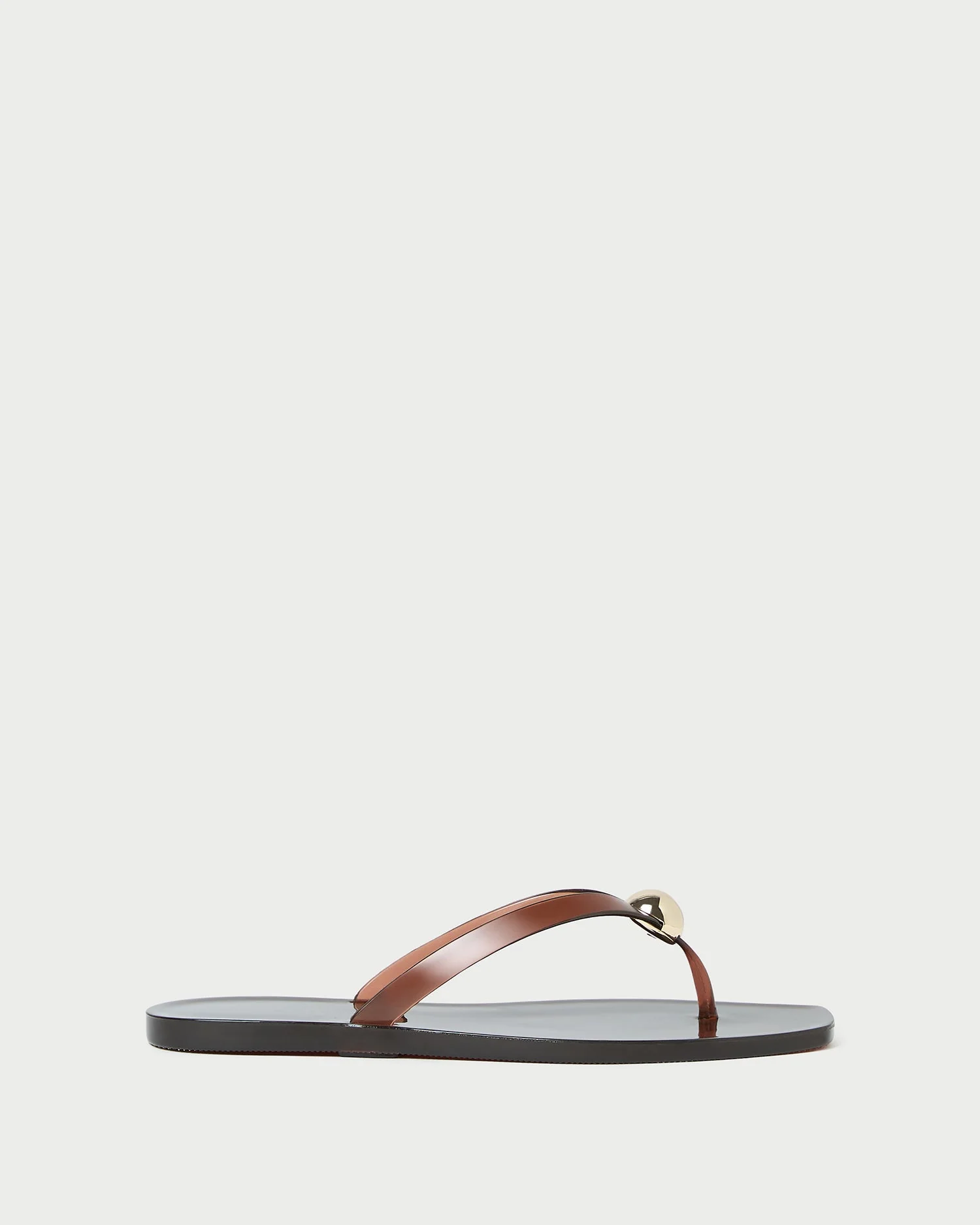 Loeffler Randall - Jovie Brown Jelly Flip Flop - Image 3