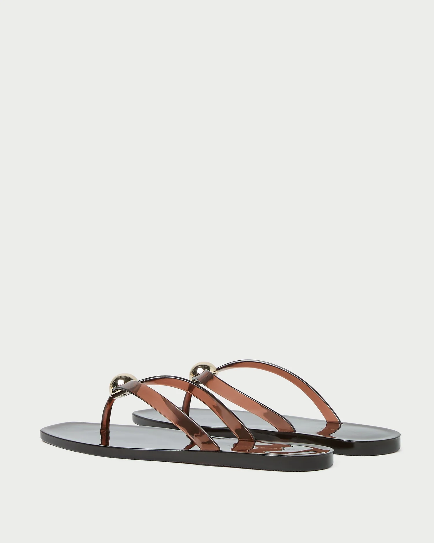 Loeffler Randall - Jovie Brown Jelly Flip Flop - Image 5
