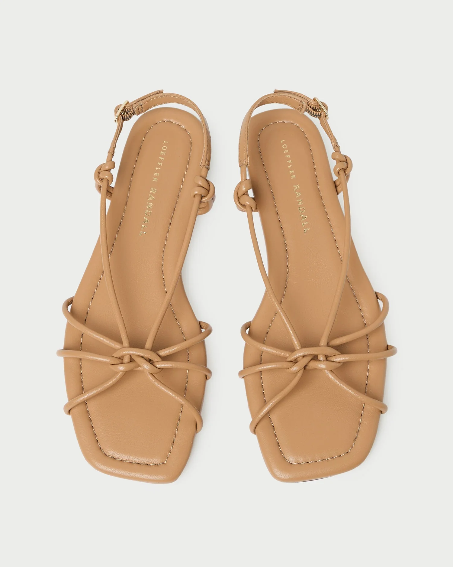 Loeffler Randall - Karly Dune Leather Strappy Sandal