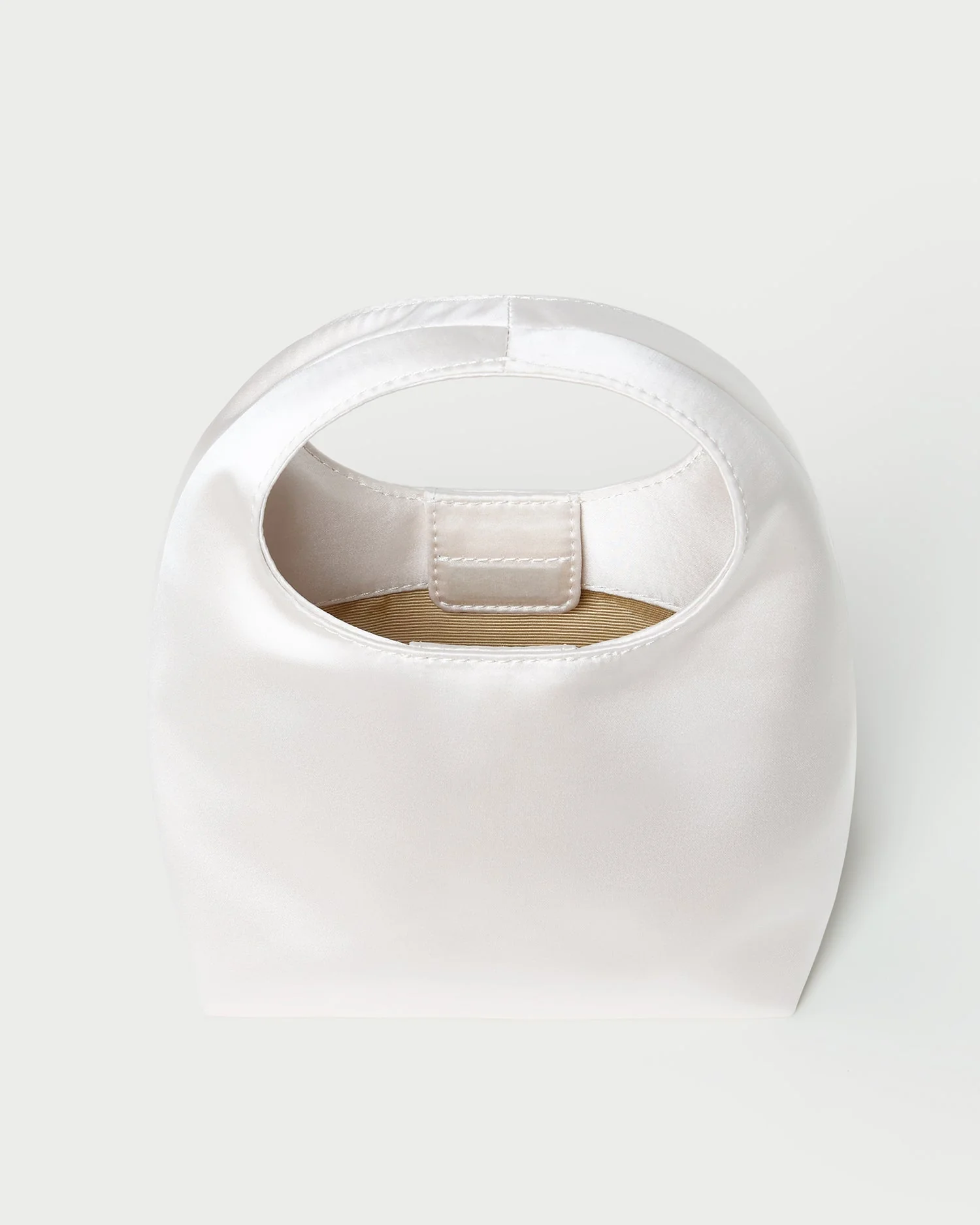 Loeffler Randall - Kenzie Cream Satin Mini Bag - Image 4