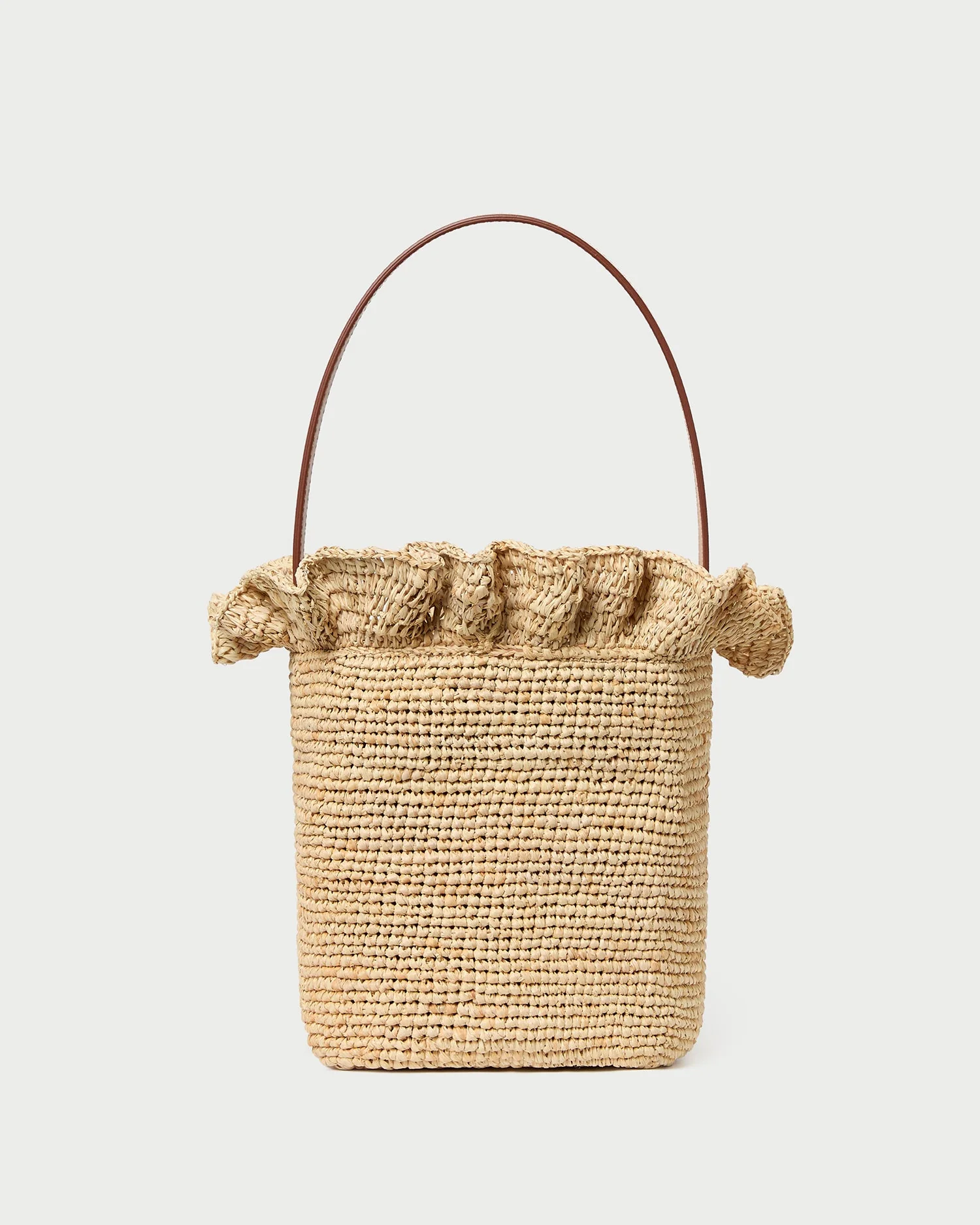 Loeffler Randall - Laith Natural Crochet Bucket Bag