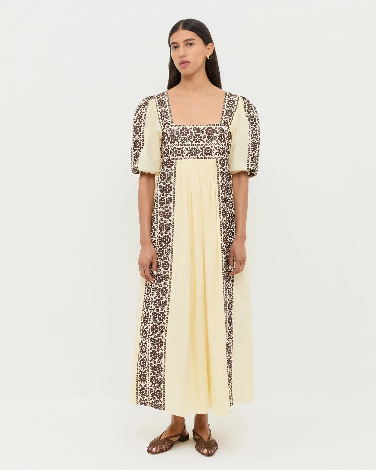 Loeffler Randall - Lotus Embroidered Dress