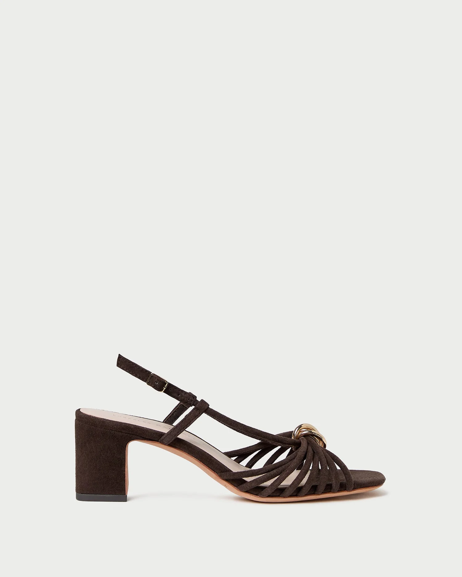 Loeffler Randall - Minna Brown Suede Heeled Sandal