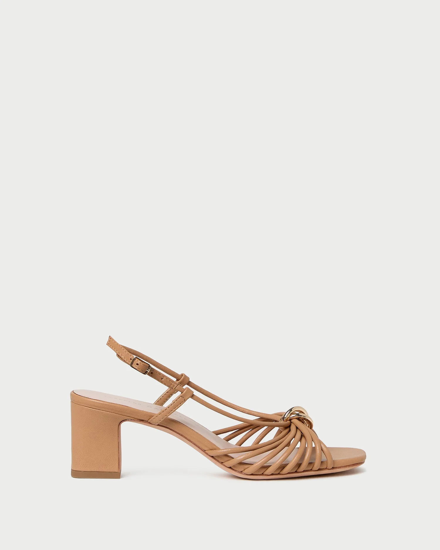 Loeffler Randall - Minna Dune Leather Heeled Sandal