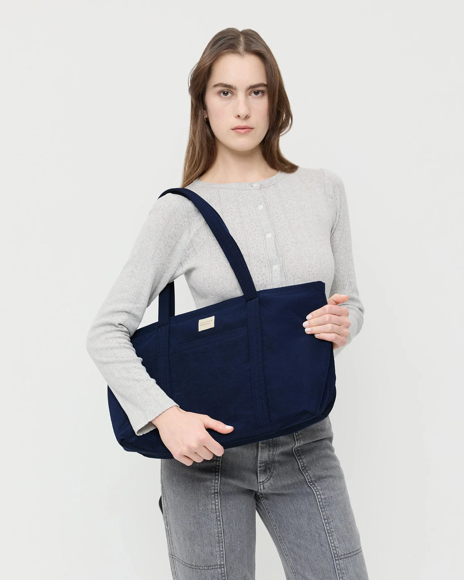 Loeffler Randall - Mira Navy Everyday Tote - Image 6