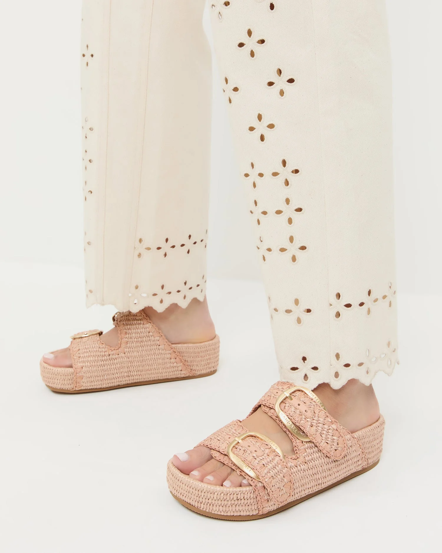 Loeffler Randall - Nico Blush Two - Band Sandal - Image 2