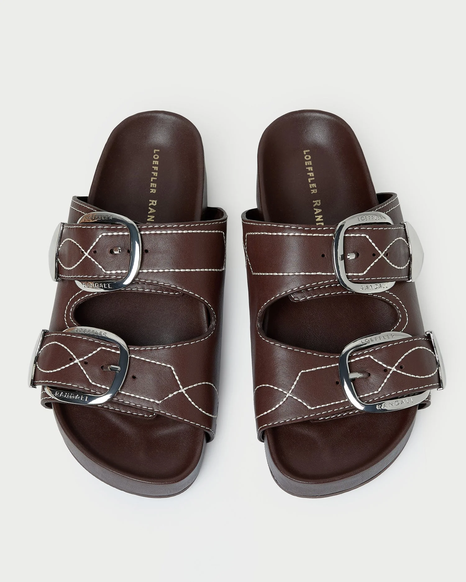 Loeffler Randall - Nico Espresso Two - Band Sandal