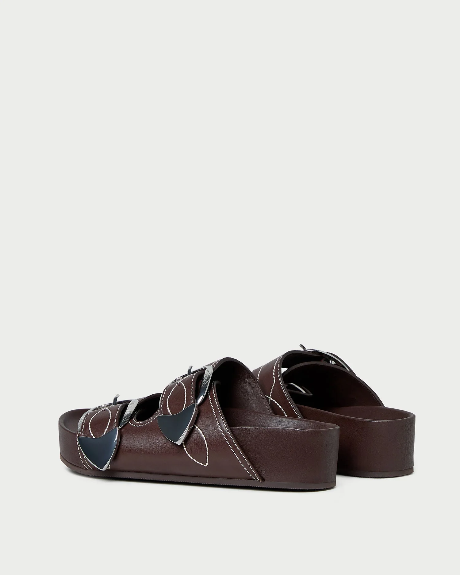 Loeffler Randall - Nico Espresso Two - Band Sandal - Image 4