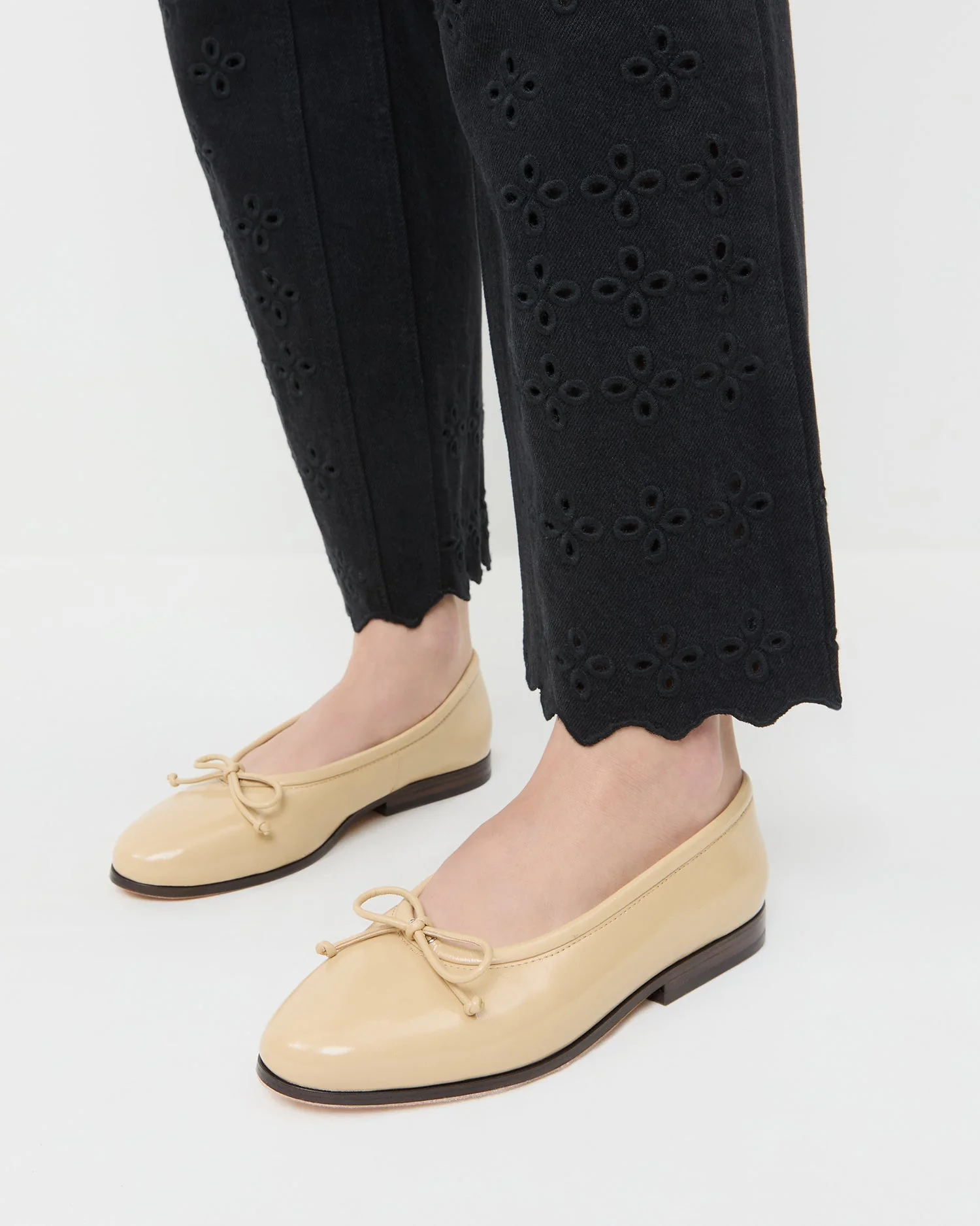 Loeffler Randall - Noelle Bisque Ballet Flat - Image 2