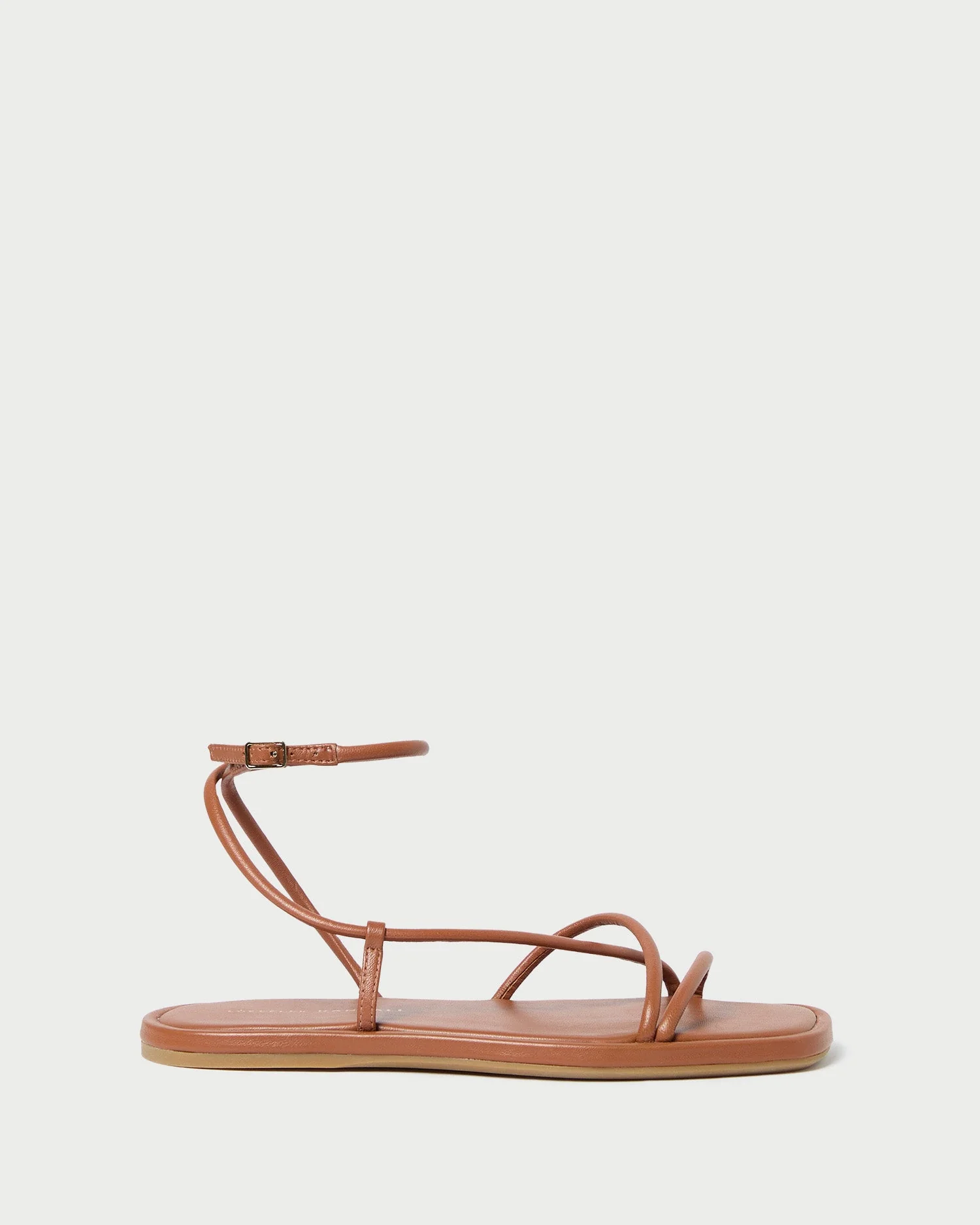 Loeffler Randall - Noor Timber Leather Flat Sandal - Image 3