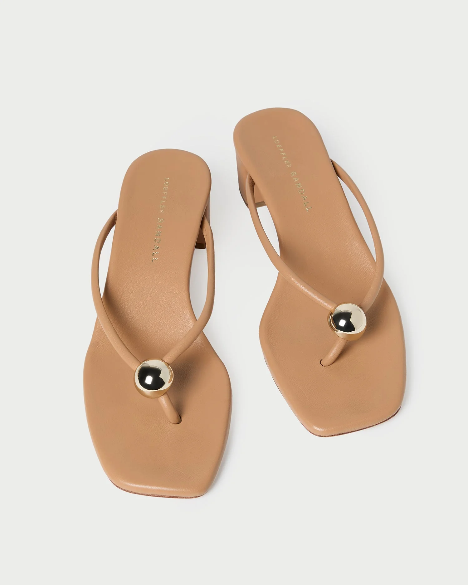 Loeffler Randall - Odessa Dune Leather Heeled Sandal - Image 3