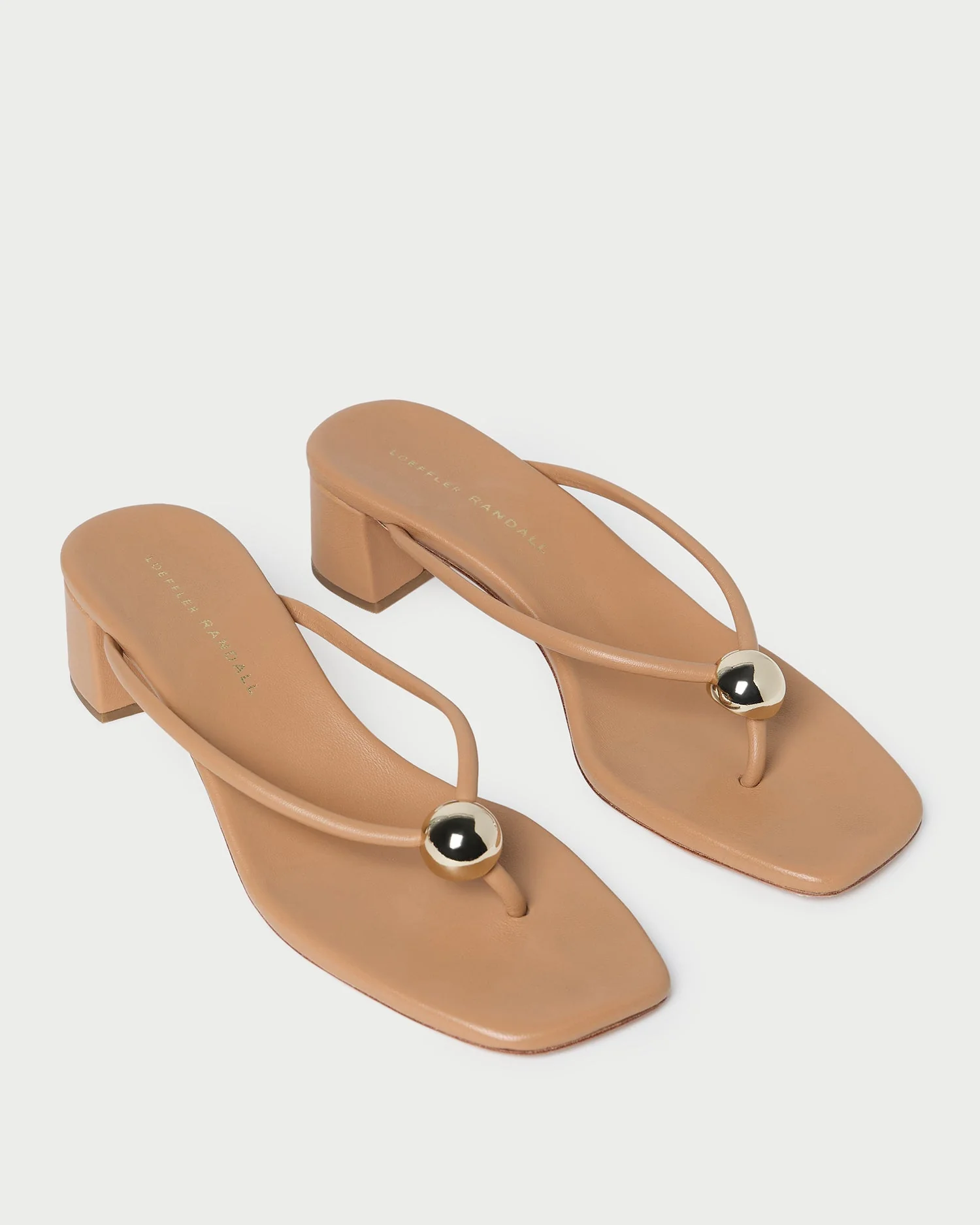 Loeffler Randall - Odessa Dune Leather Heeled Sandal - Image 4