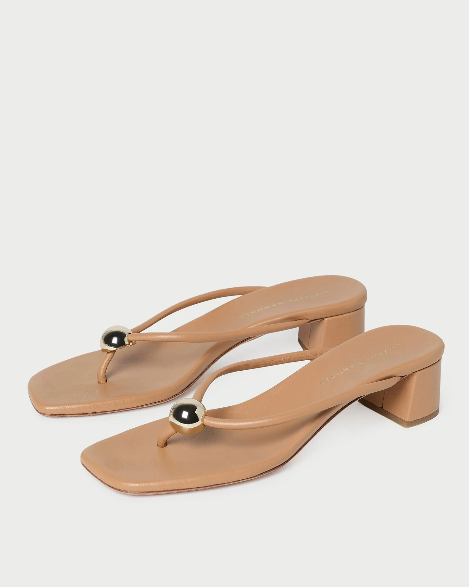Loeffler Randall - Odessa Dune Leather Heeled Sandal - Image 5