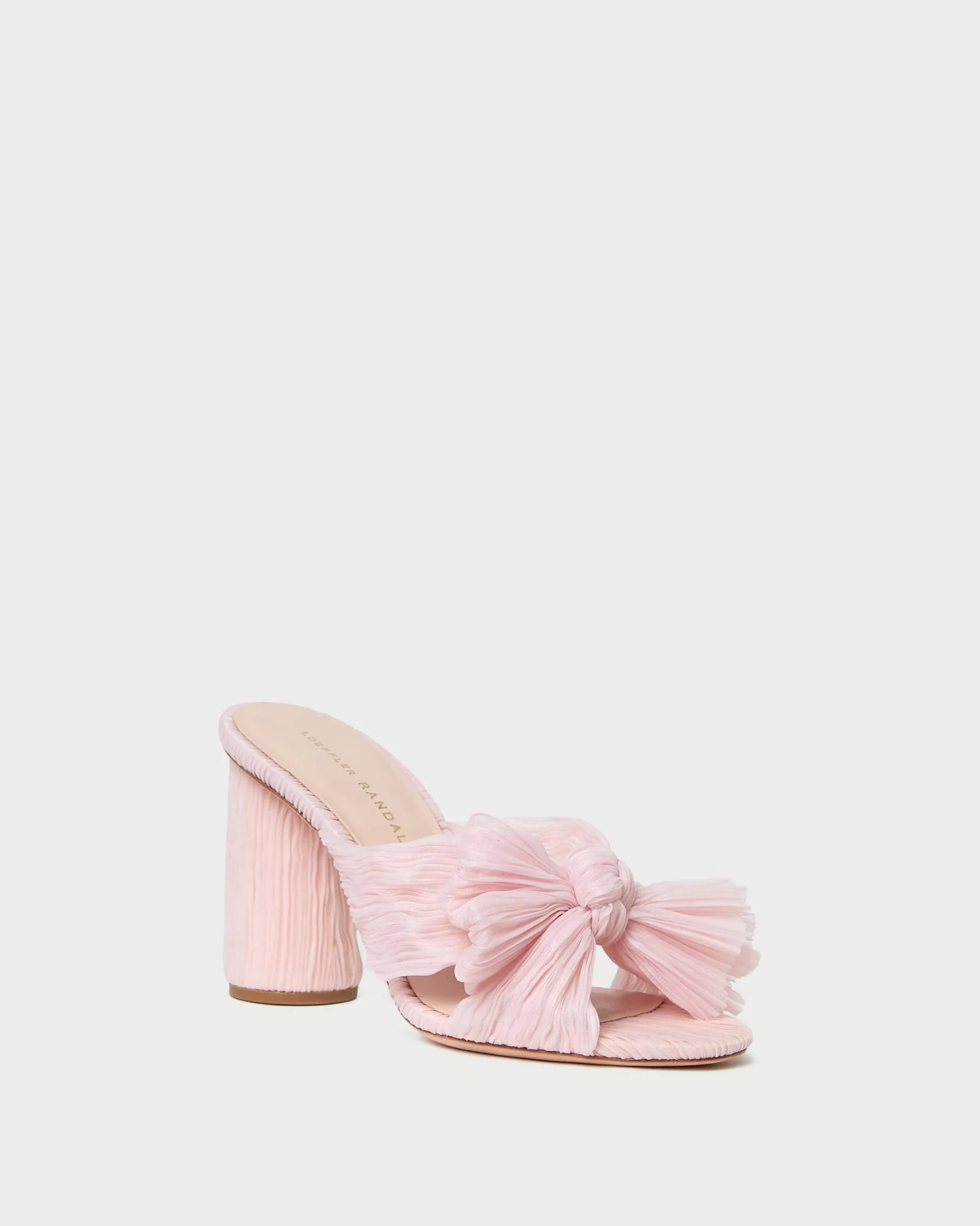 Loeffler Randall - Penny Pink Pleated Bow Heel