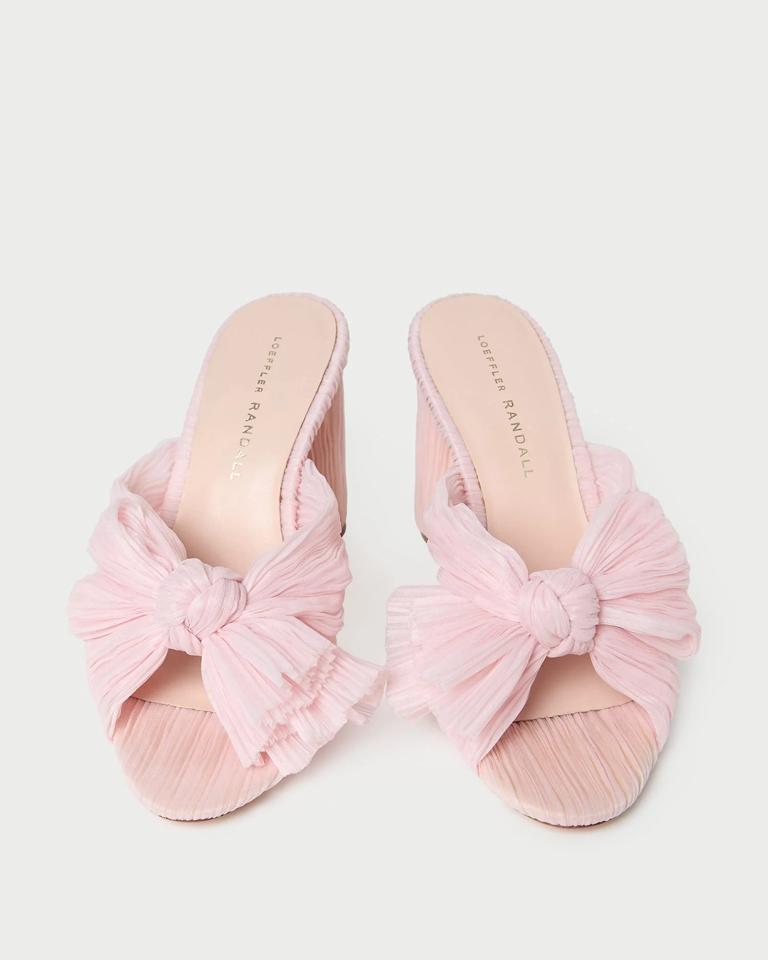 Loeffler Randall - Penny Pink Pleated Bow Heel - Image 3