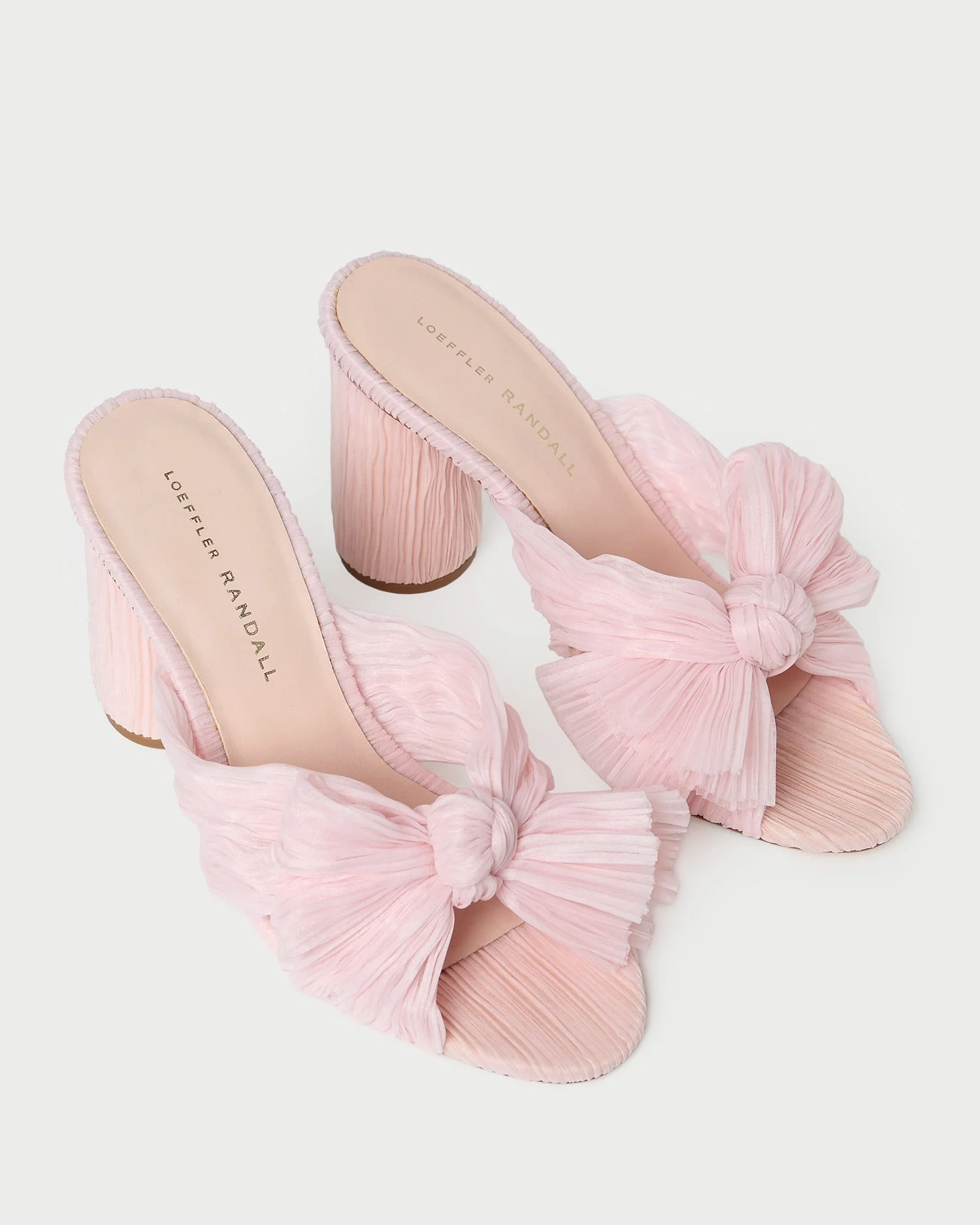 Loeffler Randall - Penny Pink Pleated Bow Heel - Image 4