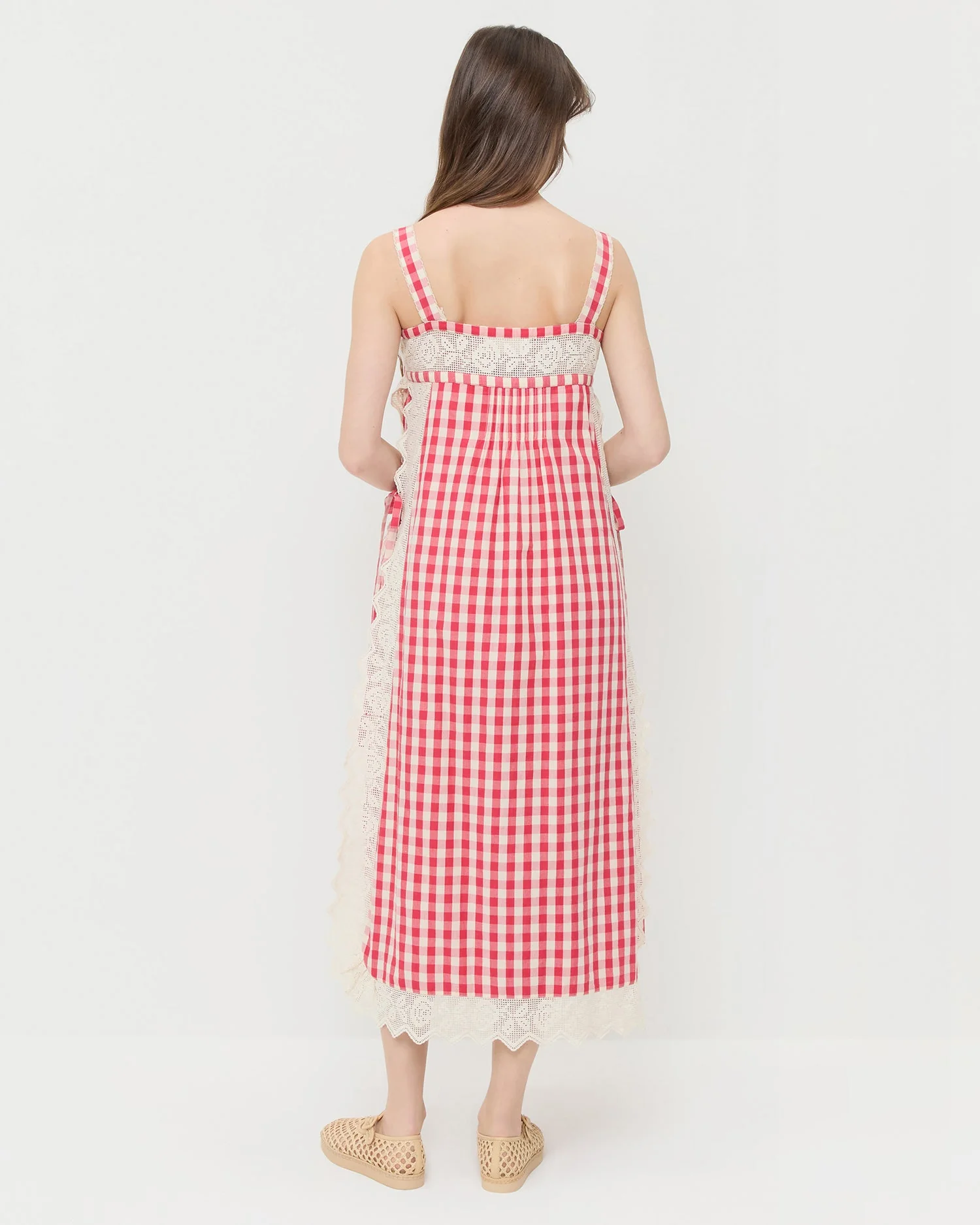 Loeffler Randall - Poppy Lace Trim Dress - Image 3