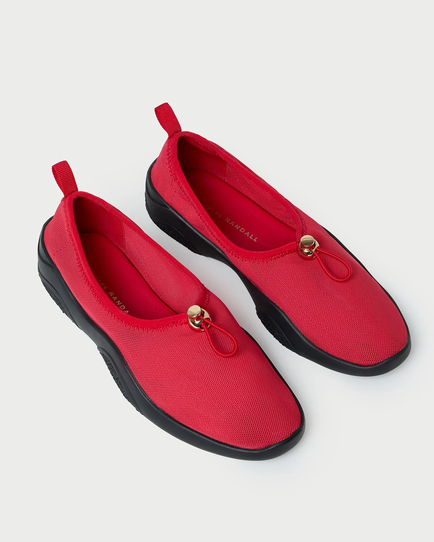 Loeffler Randall - Raina Red Mesh Flat - Image 4