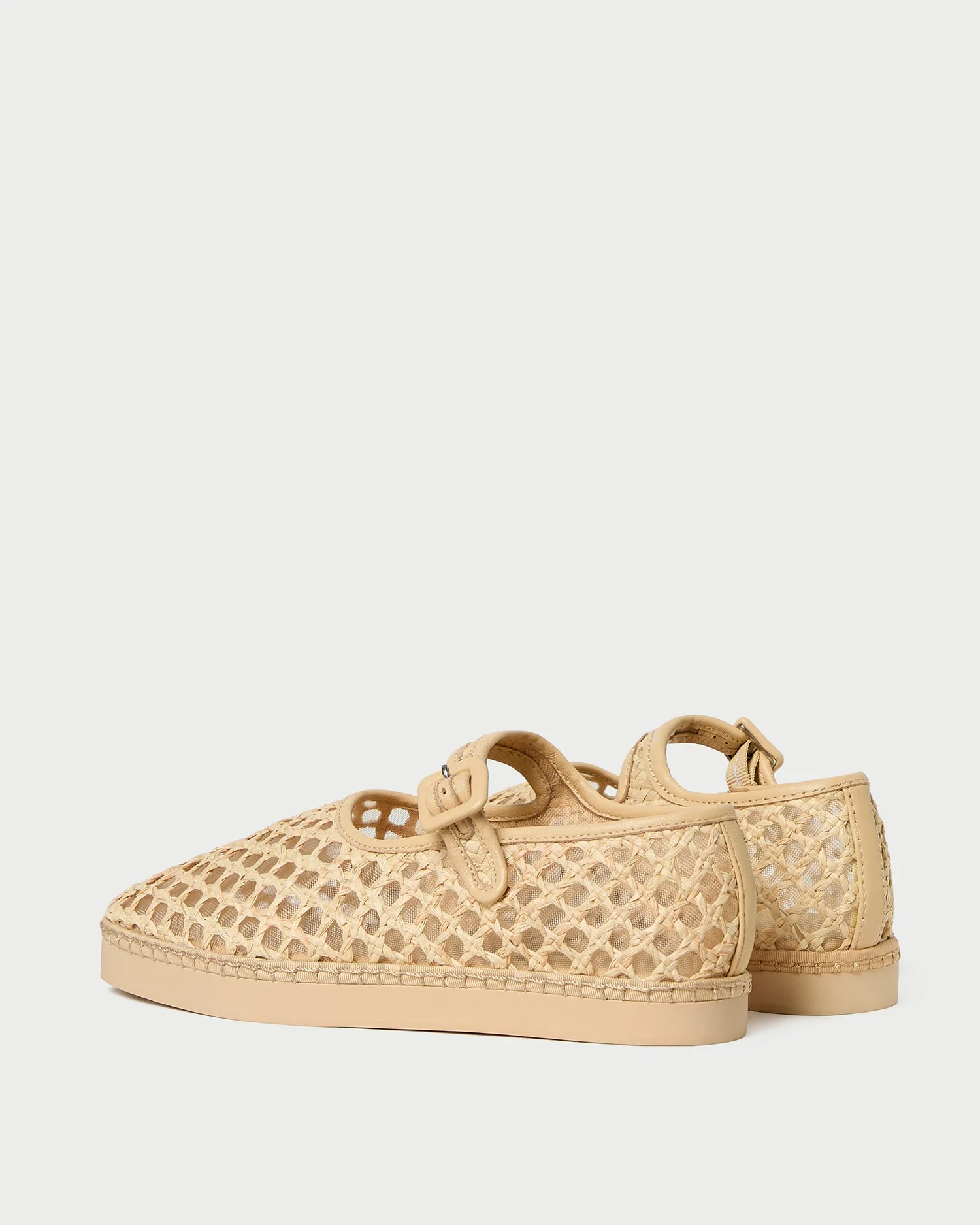 Loeffler Randall - Rita Natural Netted Mary Jane - Image 5