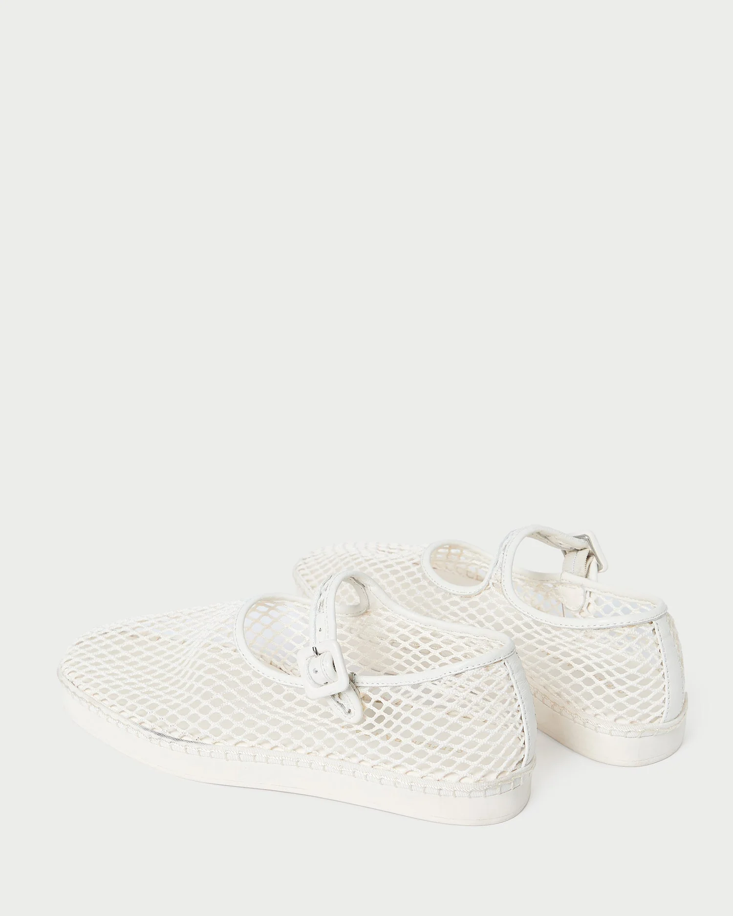 Loeffler Randall - Rita White Netted Mary Jane - Image 5