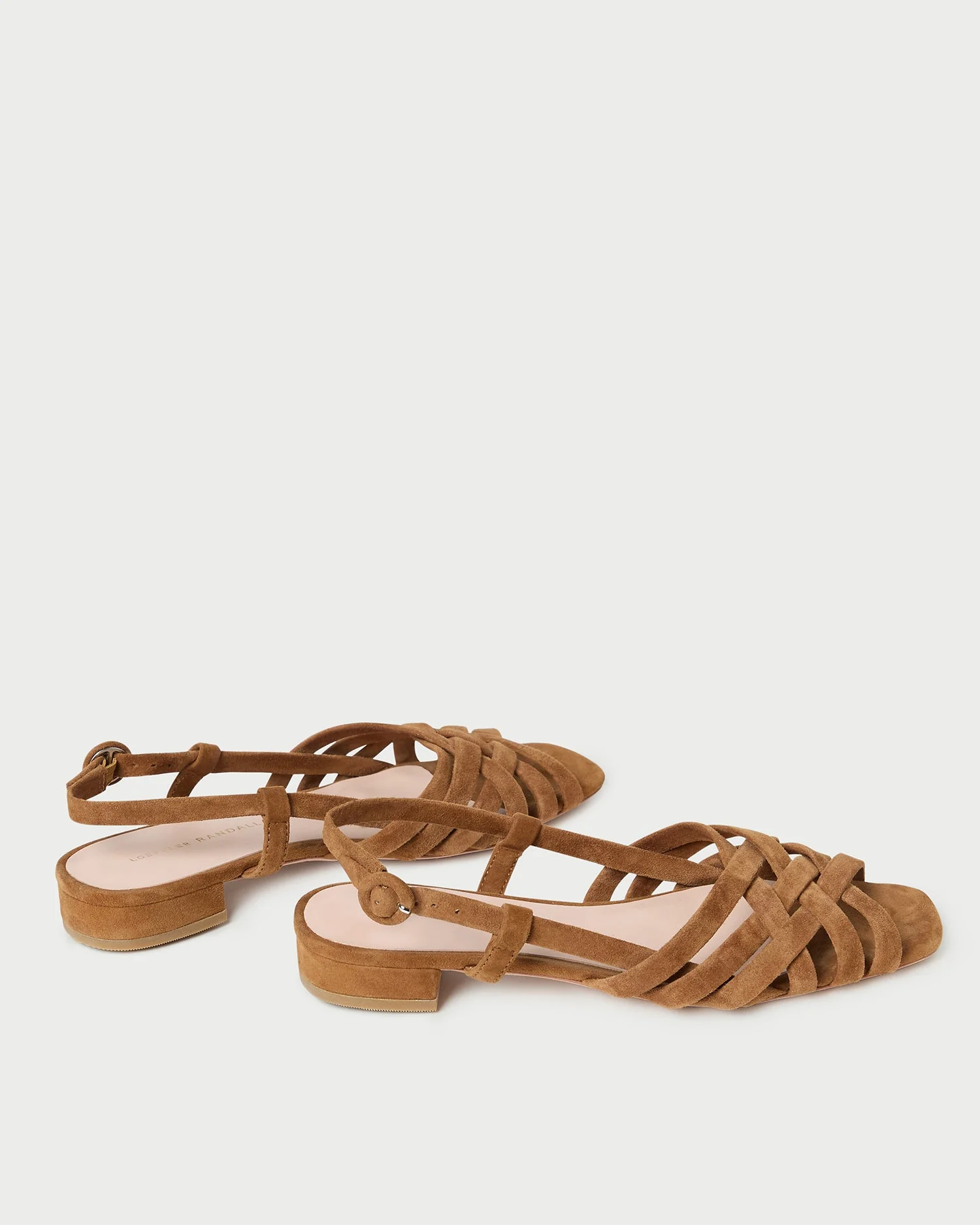 Loeffler Randall - Shelly Cacao Suede Flat Sandal - Image 5