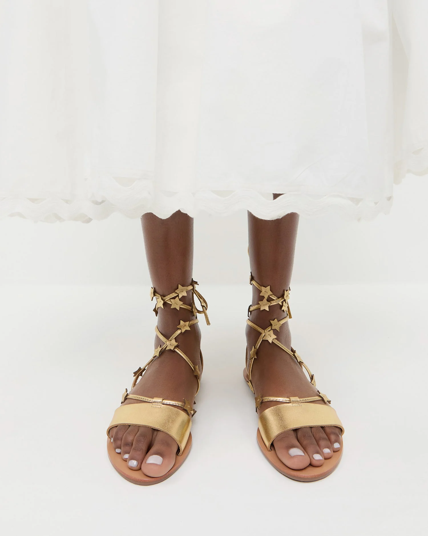 Loeffler Randall - Starla Gold Wrap Sandal - Image 2