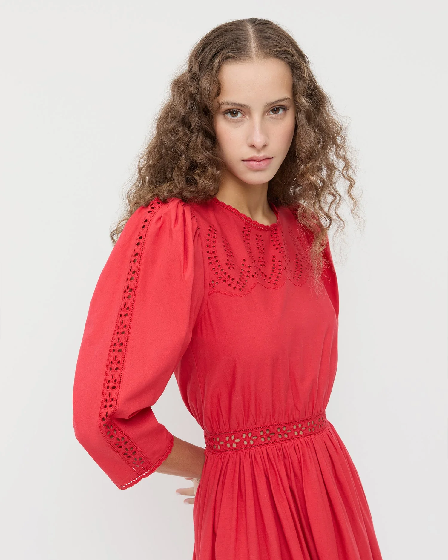 Loeffler Randall - Thelma Eyelet Dress - Image 4