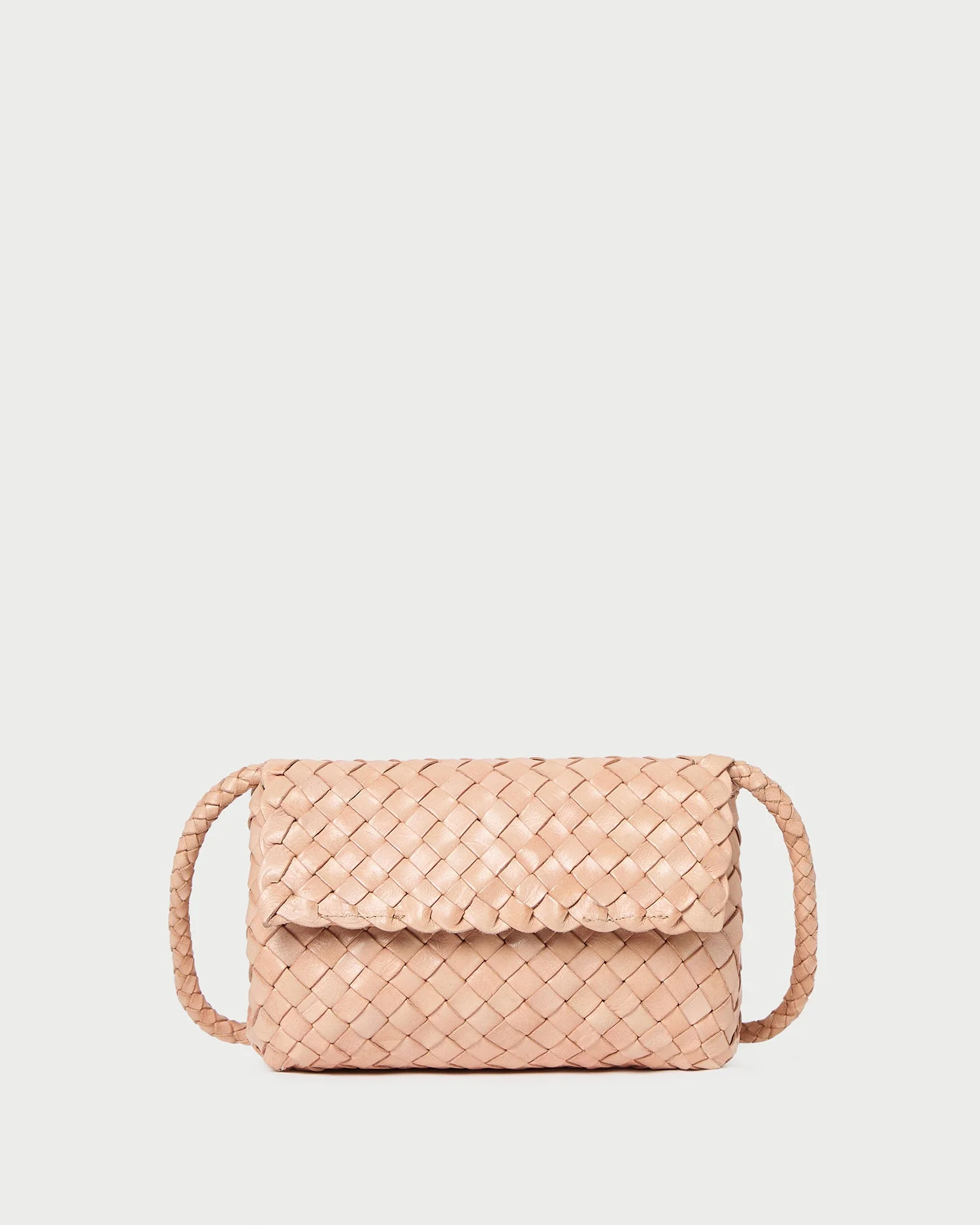Loeffler Randall - Vinnie Desert Sand Woven Crossbody