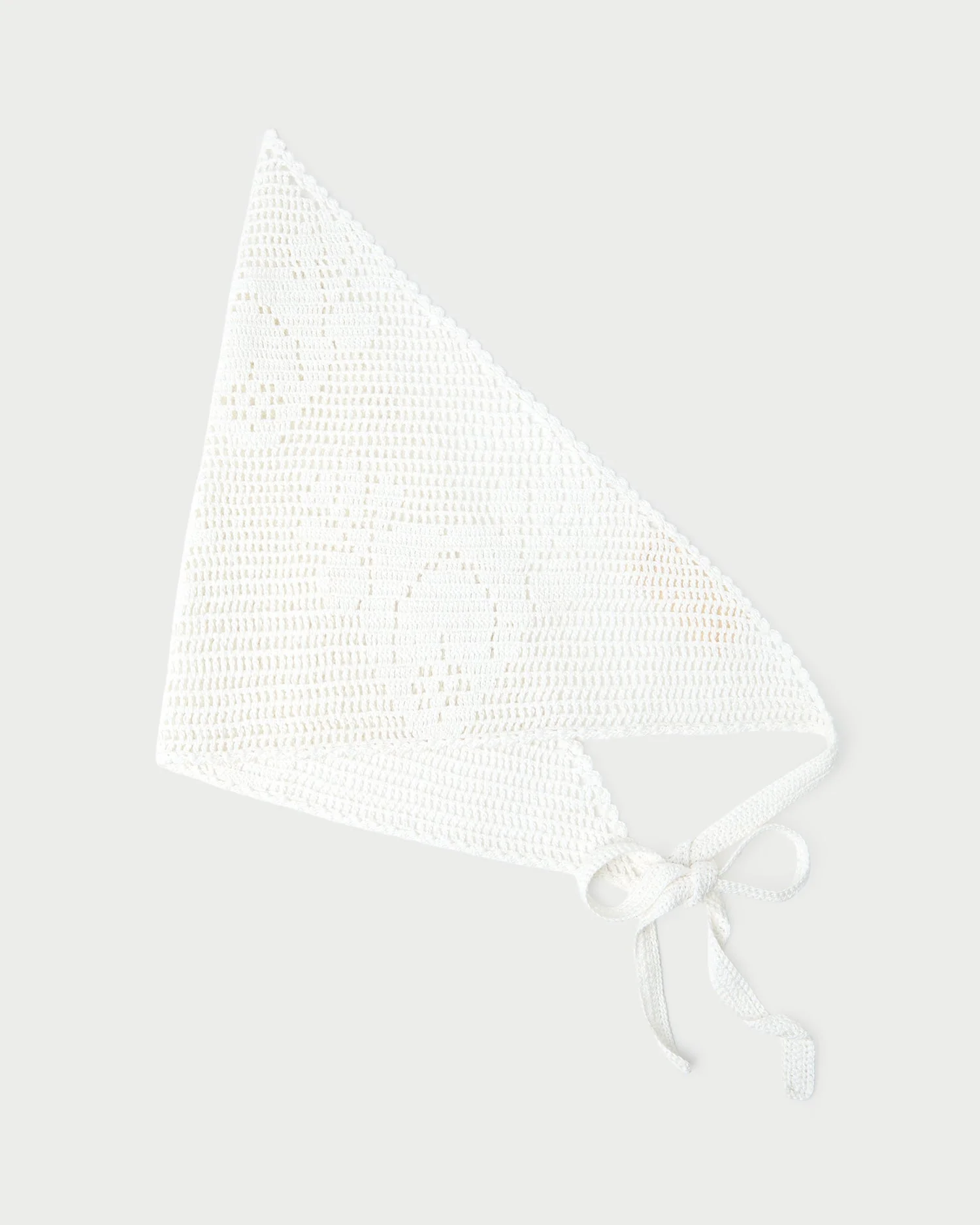 Loeffler Randall - Viv White Crochet Scarf - Image 2