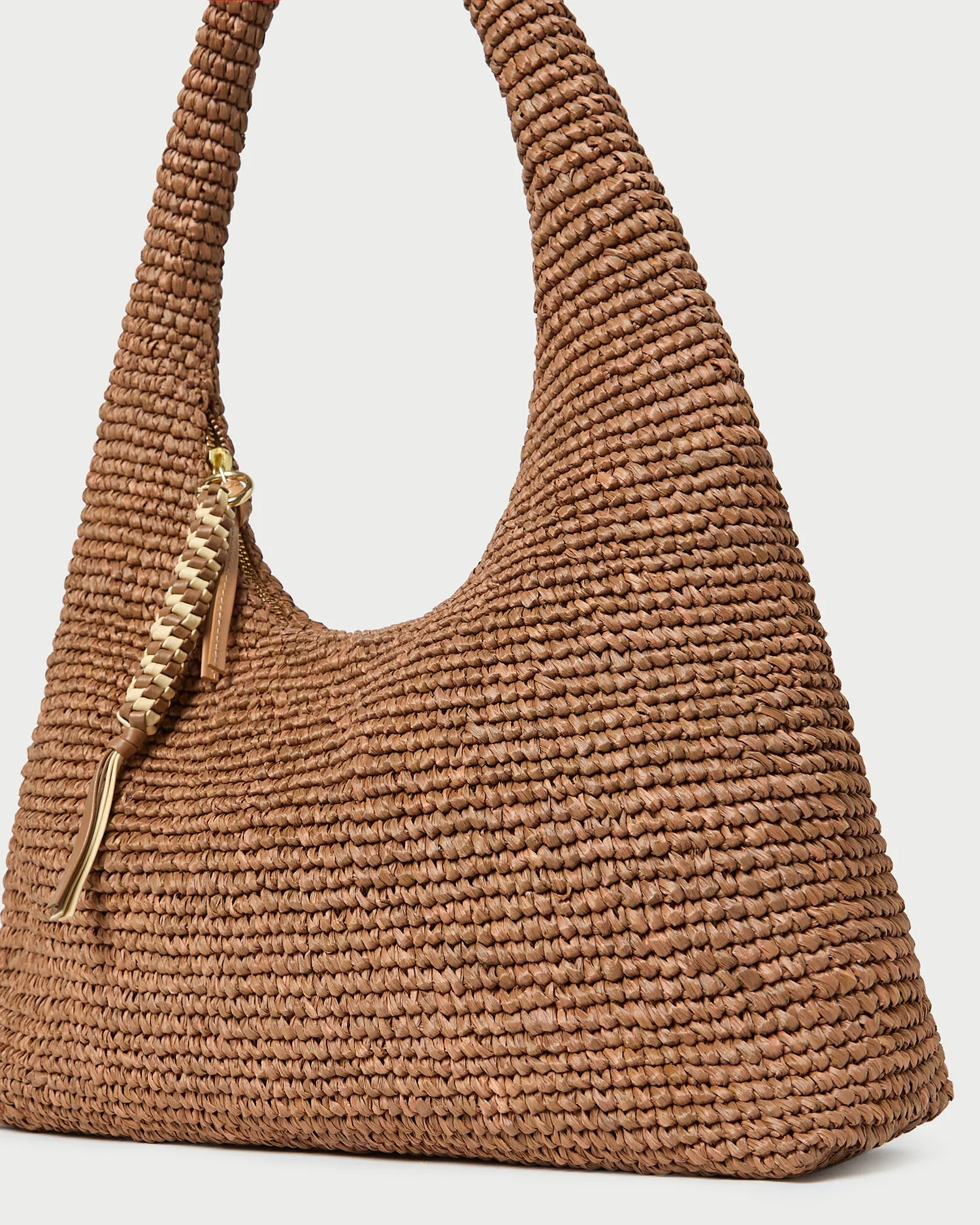 Loeffler Randall - Willow Brown Woven Hobo Bag - Image 3