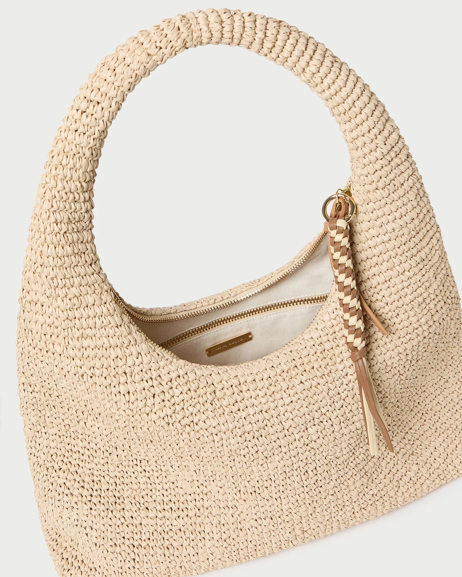 Loeffler Randall - Willow Natural Woven Hobo Bag - Image 3