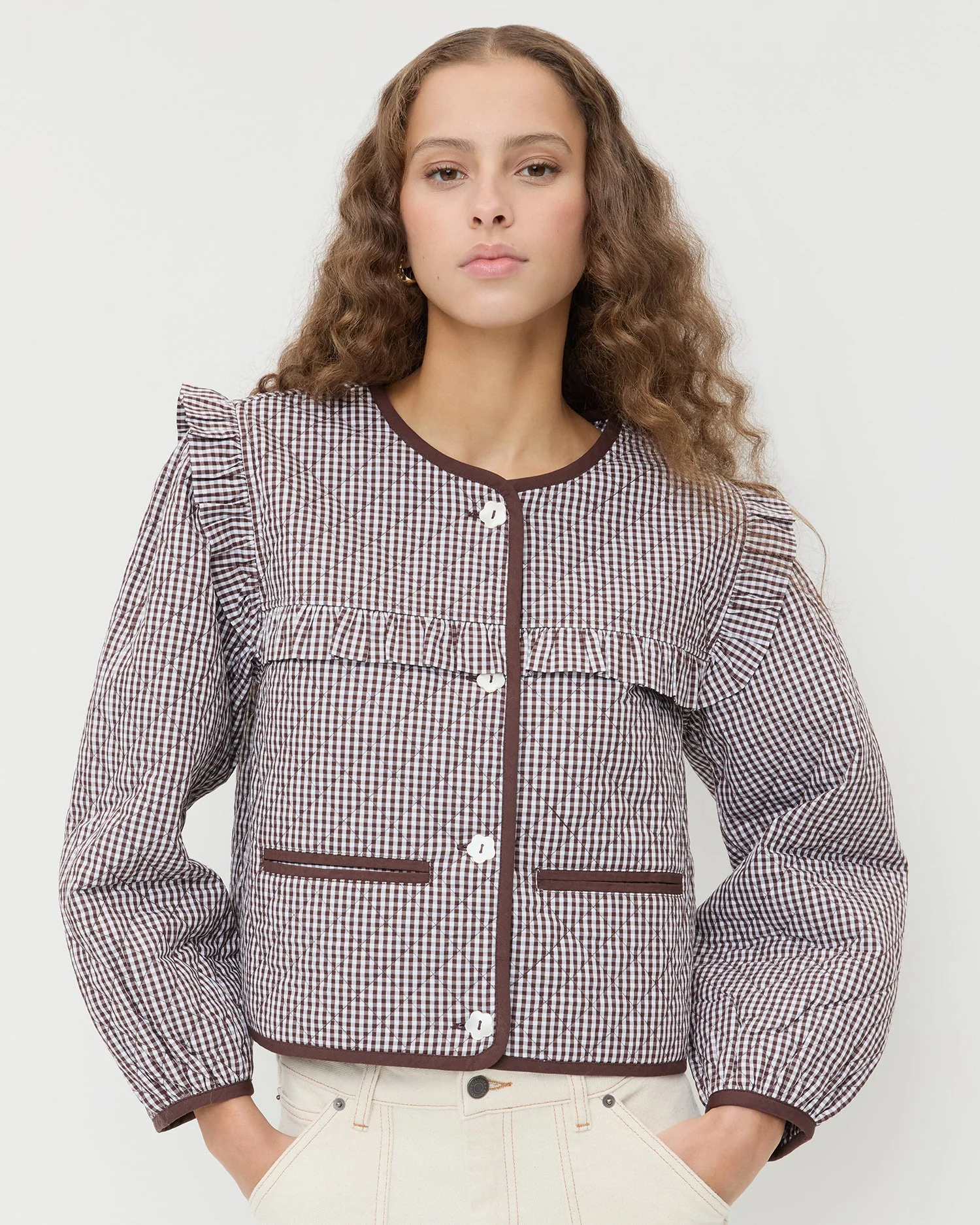Loeffler Randall - Winslet Quilted Jacket - Image 4