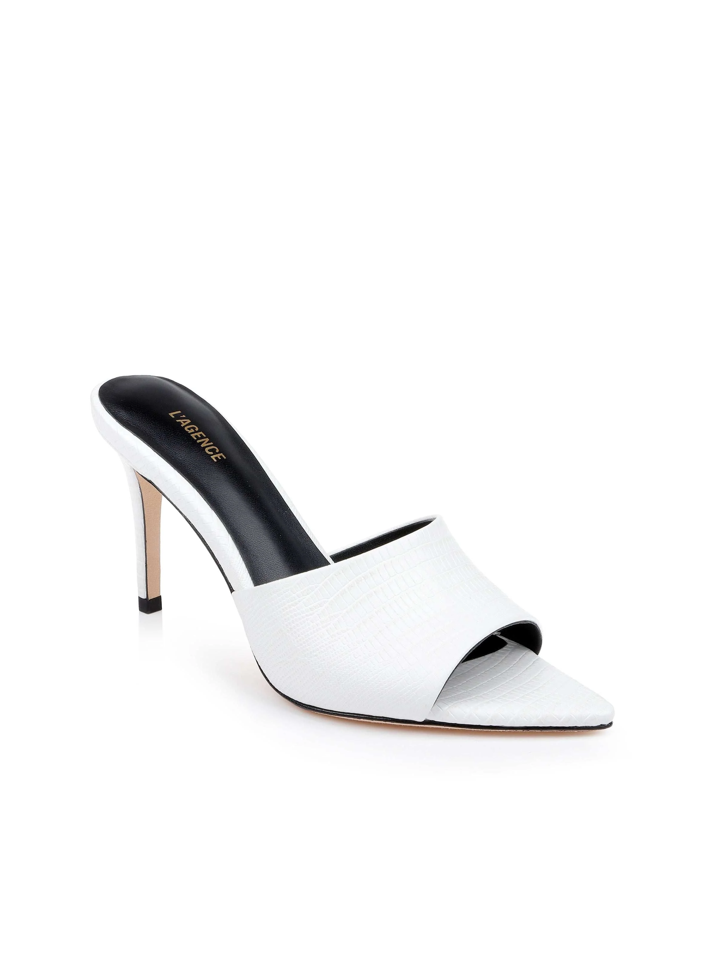 L'AGENCE - Lolita Leather Open - Toe Mule - Image 6