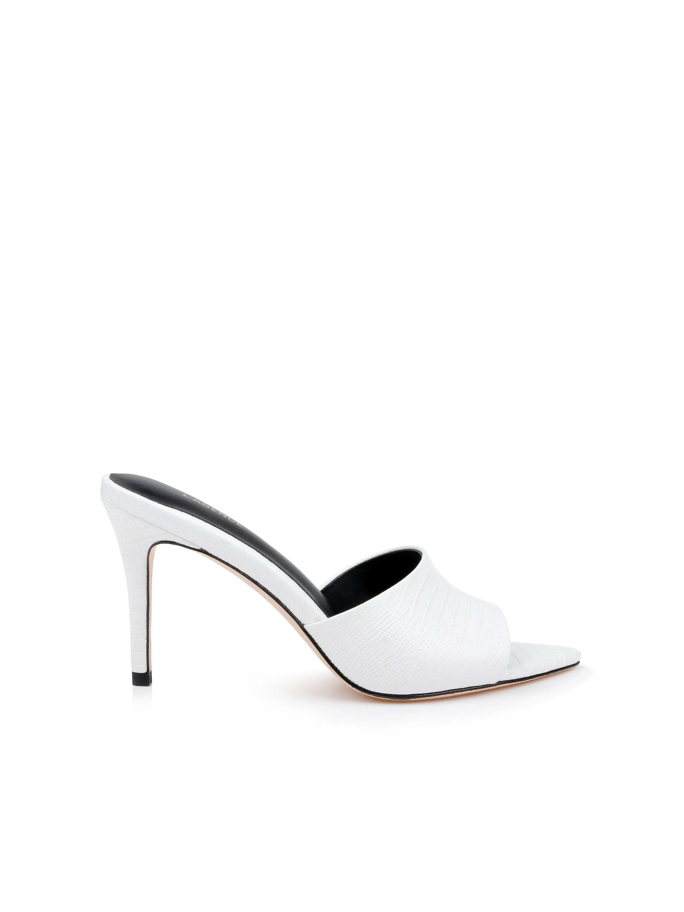L'AGENCE - Lolita Leather Open - Toe Mule - Image 8