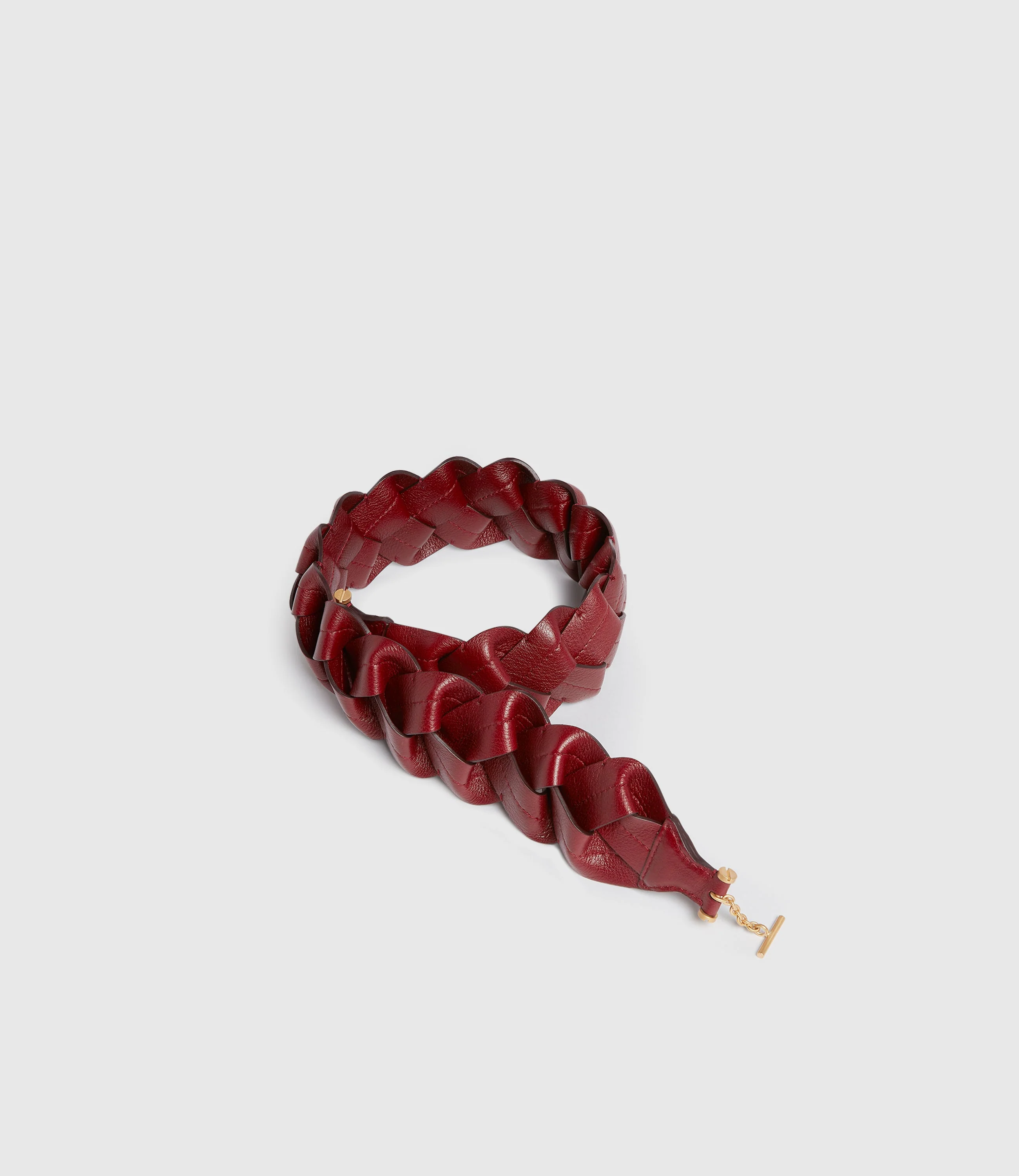 Metier - Loose Braided Strap Buffalo Dark Cherry
