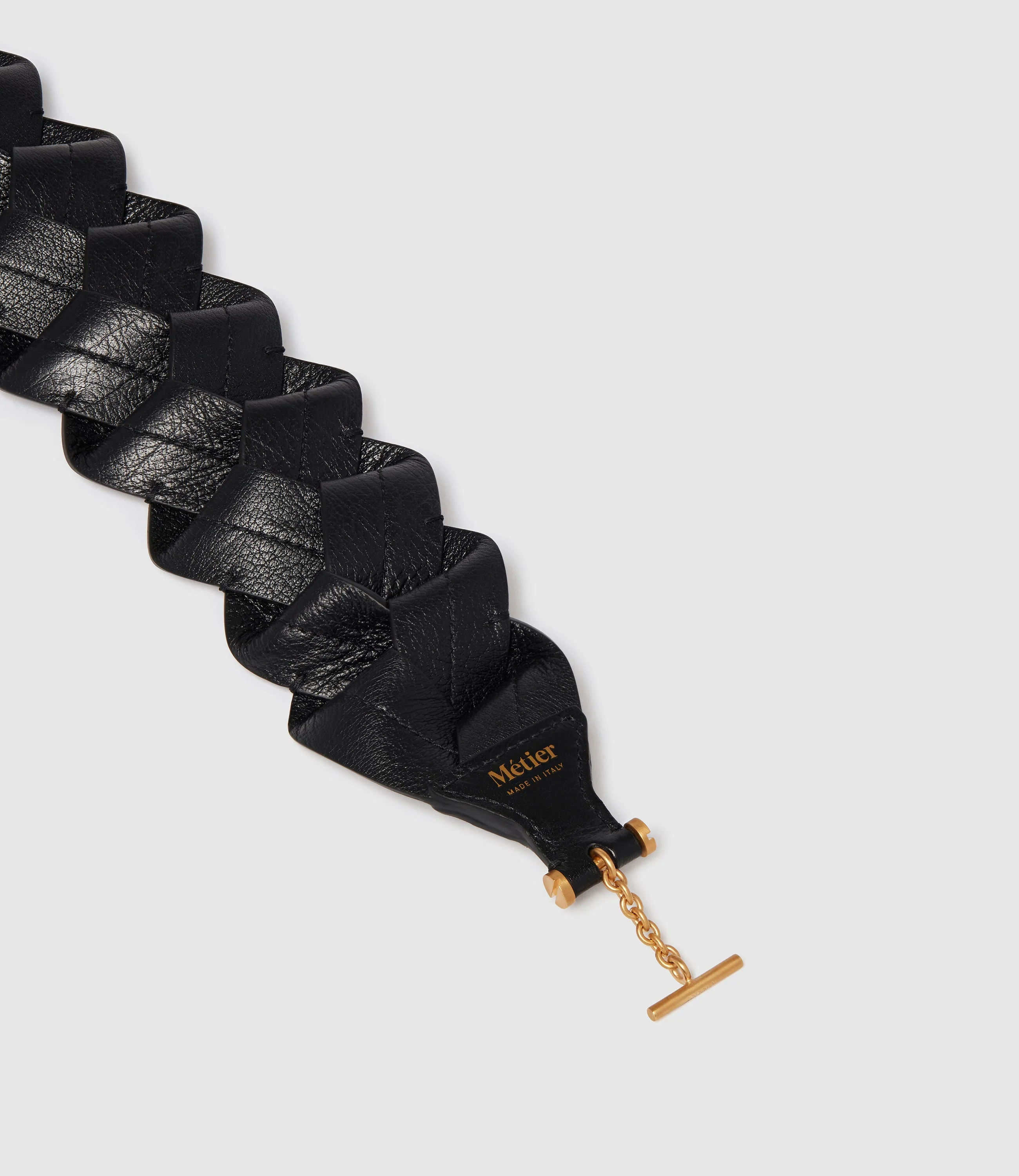 Metier - Loose Braided Strap Elvis Black - Image 2