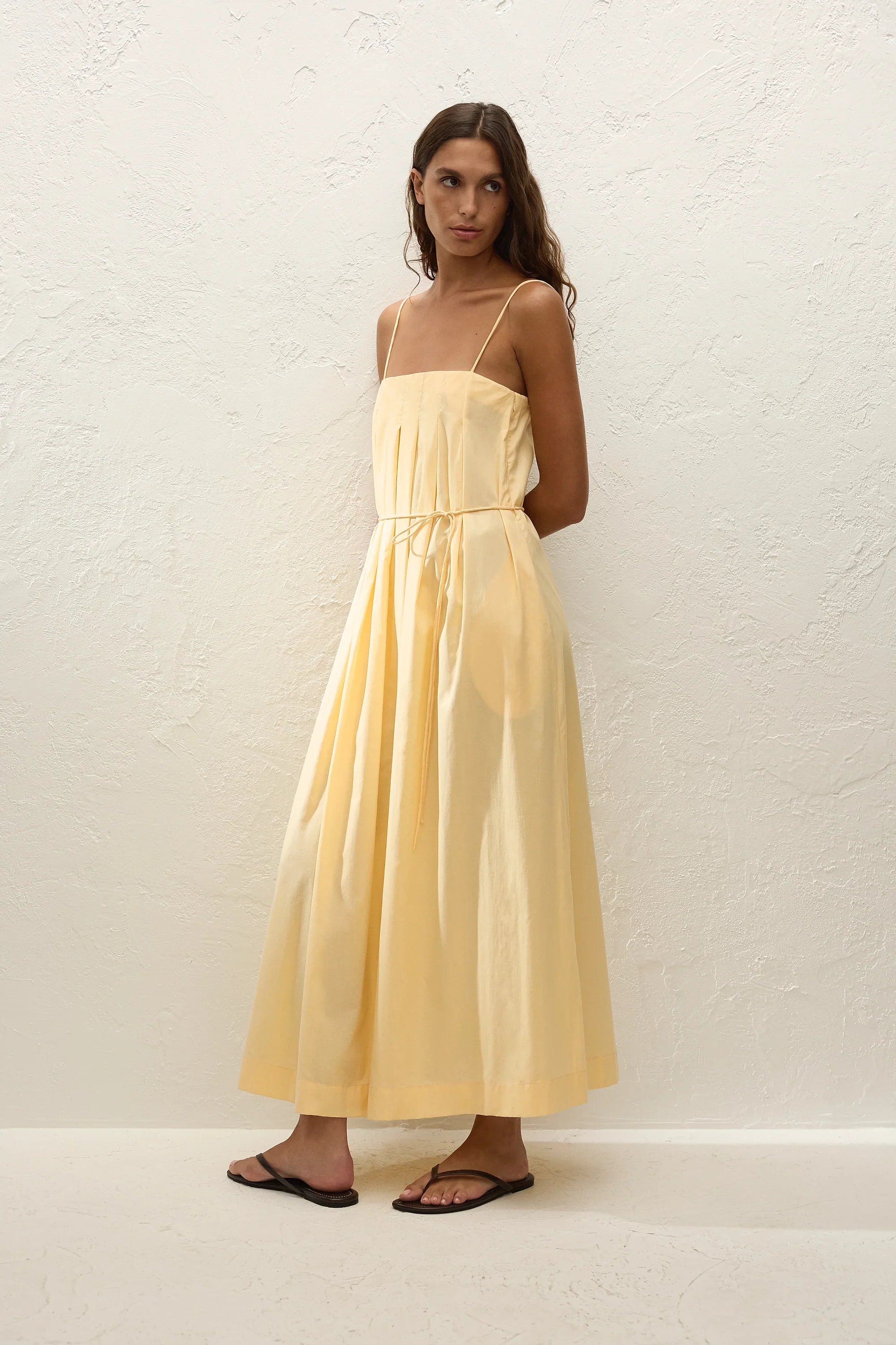 Faithfull - Lopez Midi Dress Banana - Image 3