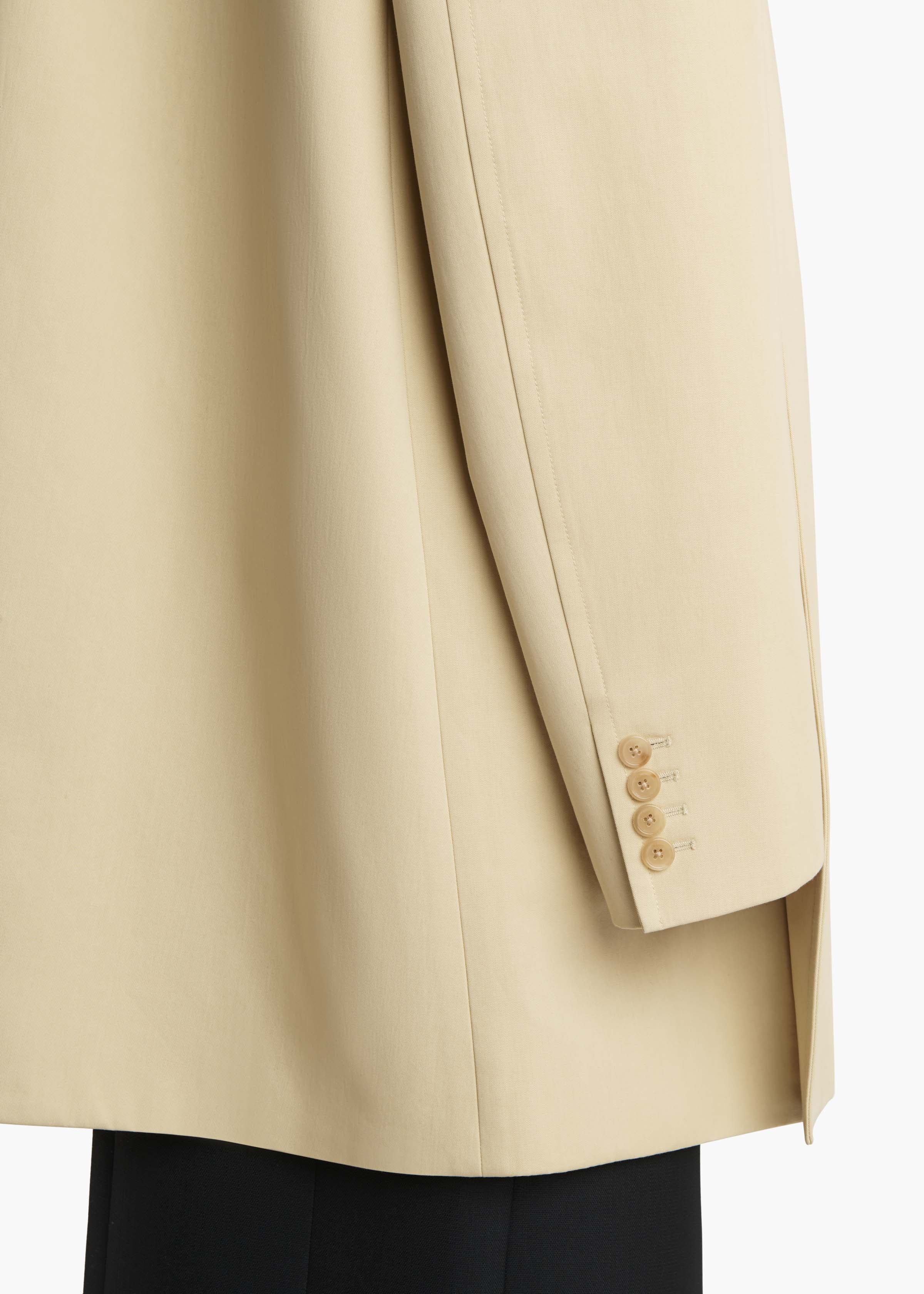 Khaite - Lorel Coat in Natural - Image 6