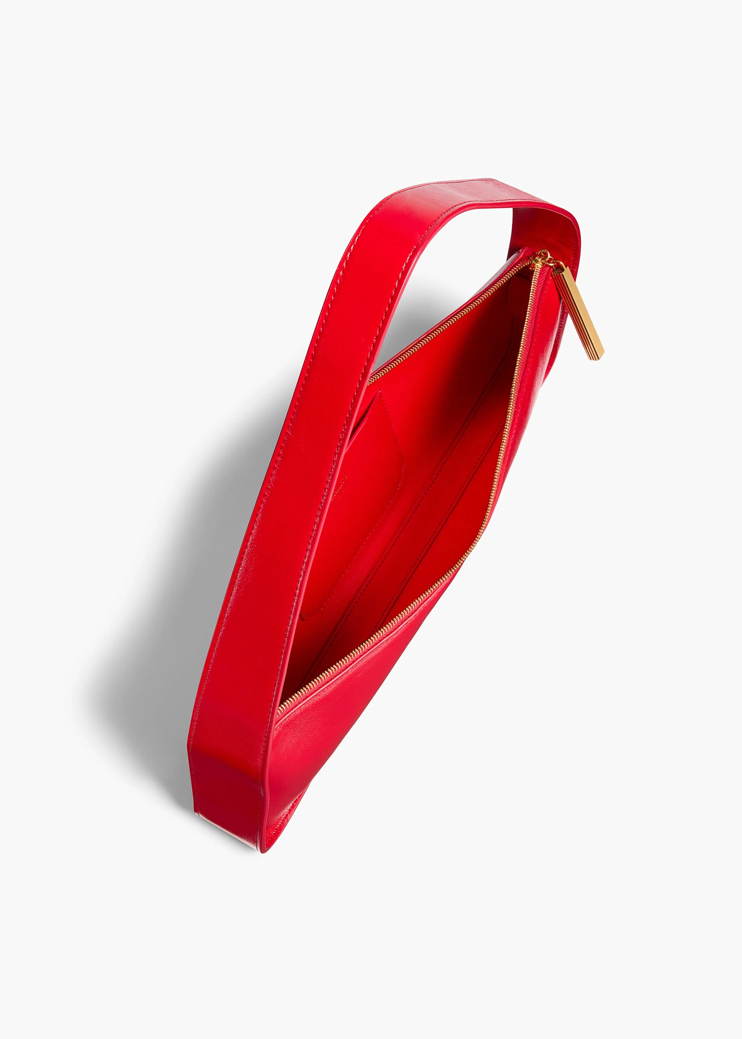 Khaite - Lori Baguette Bag in Rebel Crackle Patent Leather - Image 4