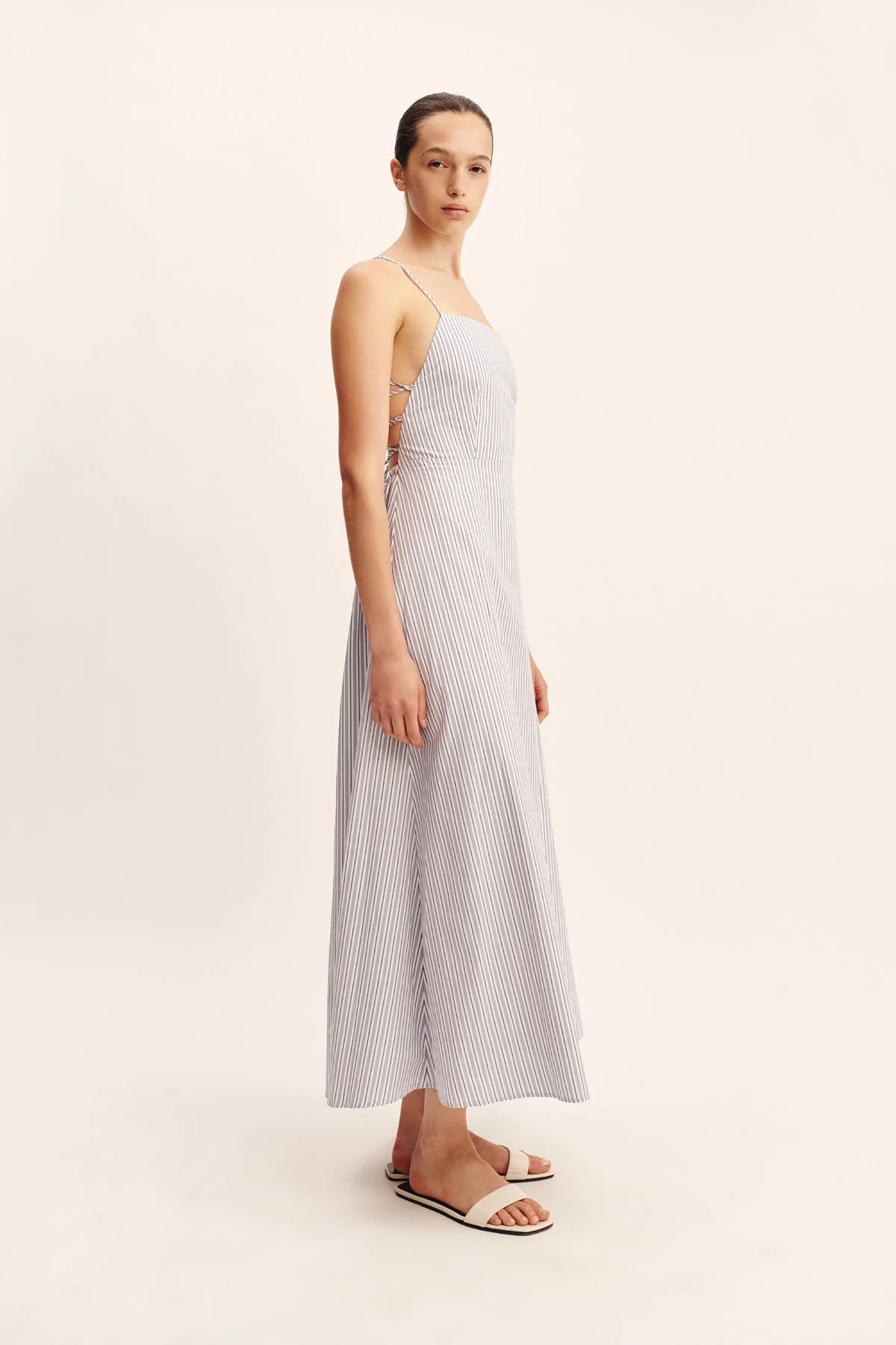 Posse - LORI DRESS - BLUE STRIPE - Image 3