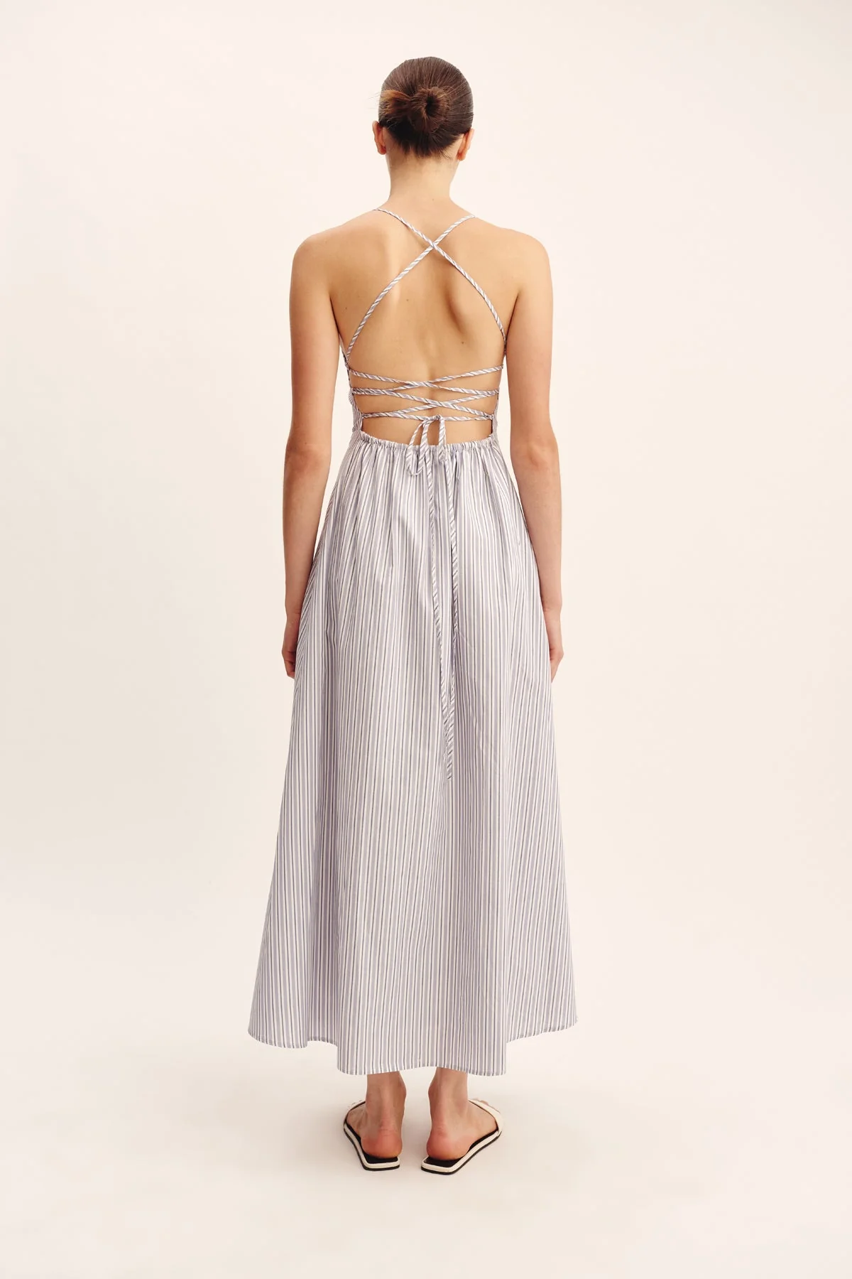 Posse - LORI DRESS - BLUE STRIPE - Image 5