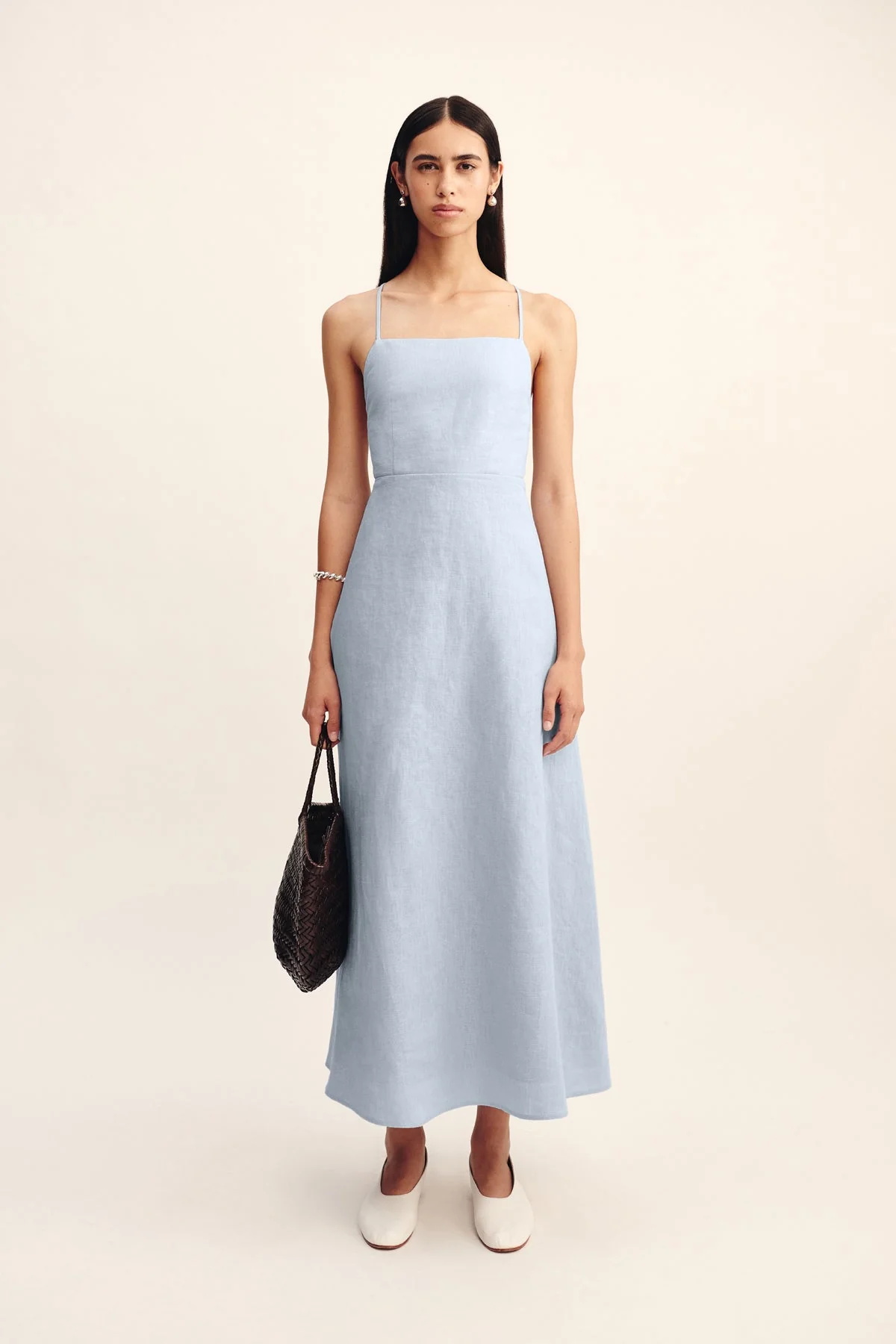 Posse - LORI DRESS - SILVER BLUE
