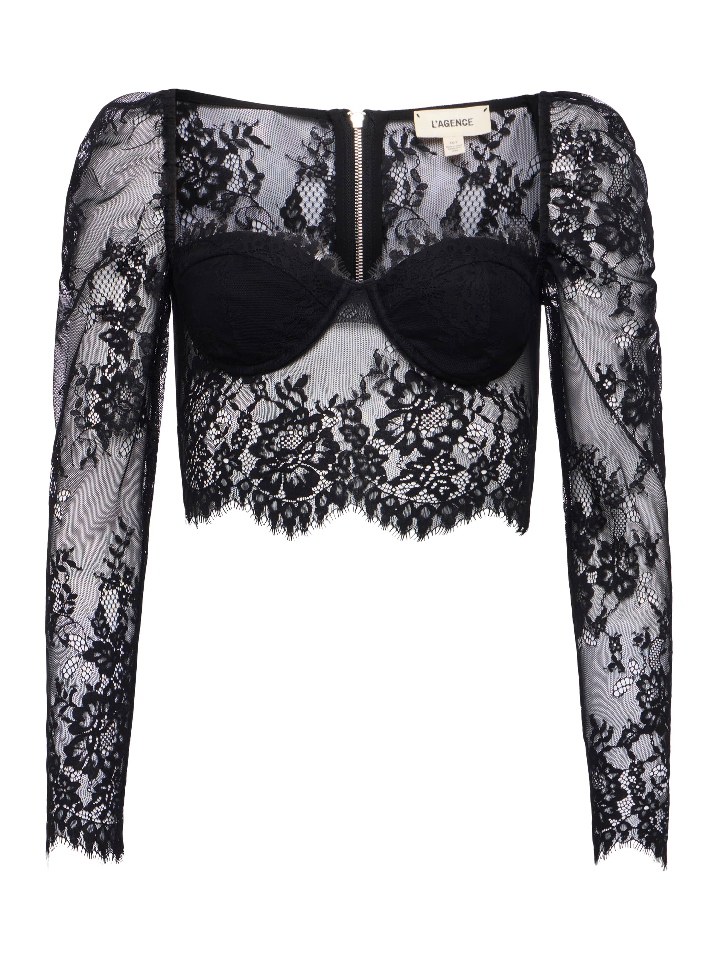 L'AGENCE - Lori Lace Bustier Top - Image 12