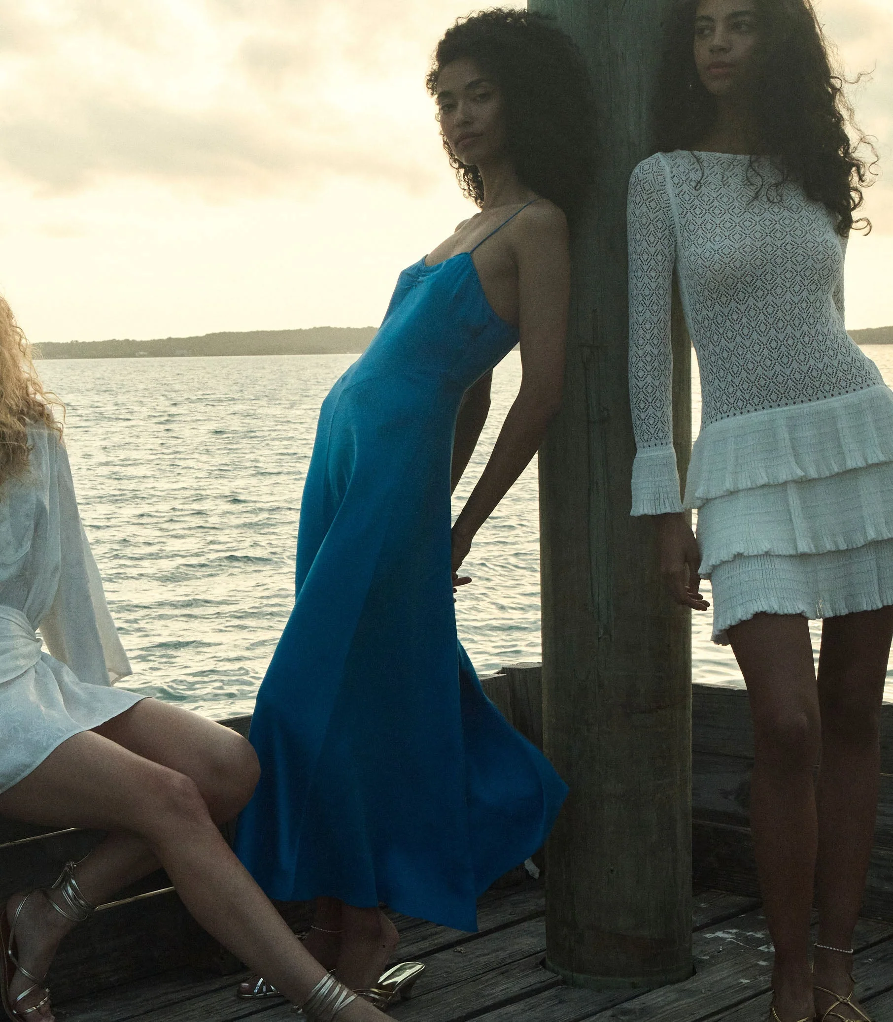 DÔEN - LORRAINE DRESS -- BLUE TOURMALINE - Image 4