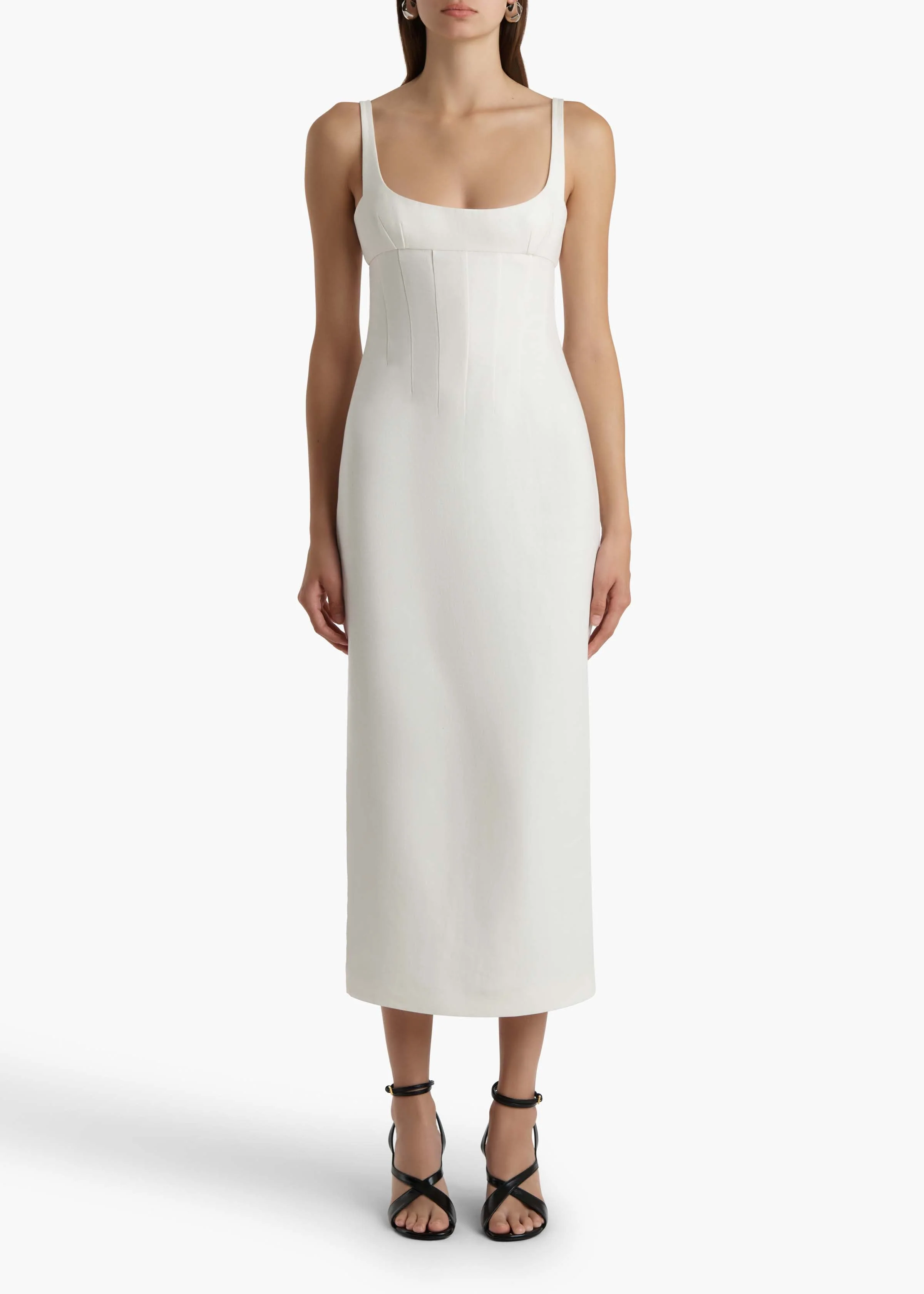 Khaite - Lotte Dress in Cream - Image 13