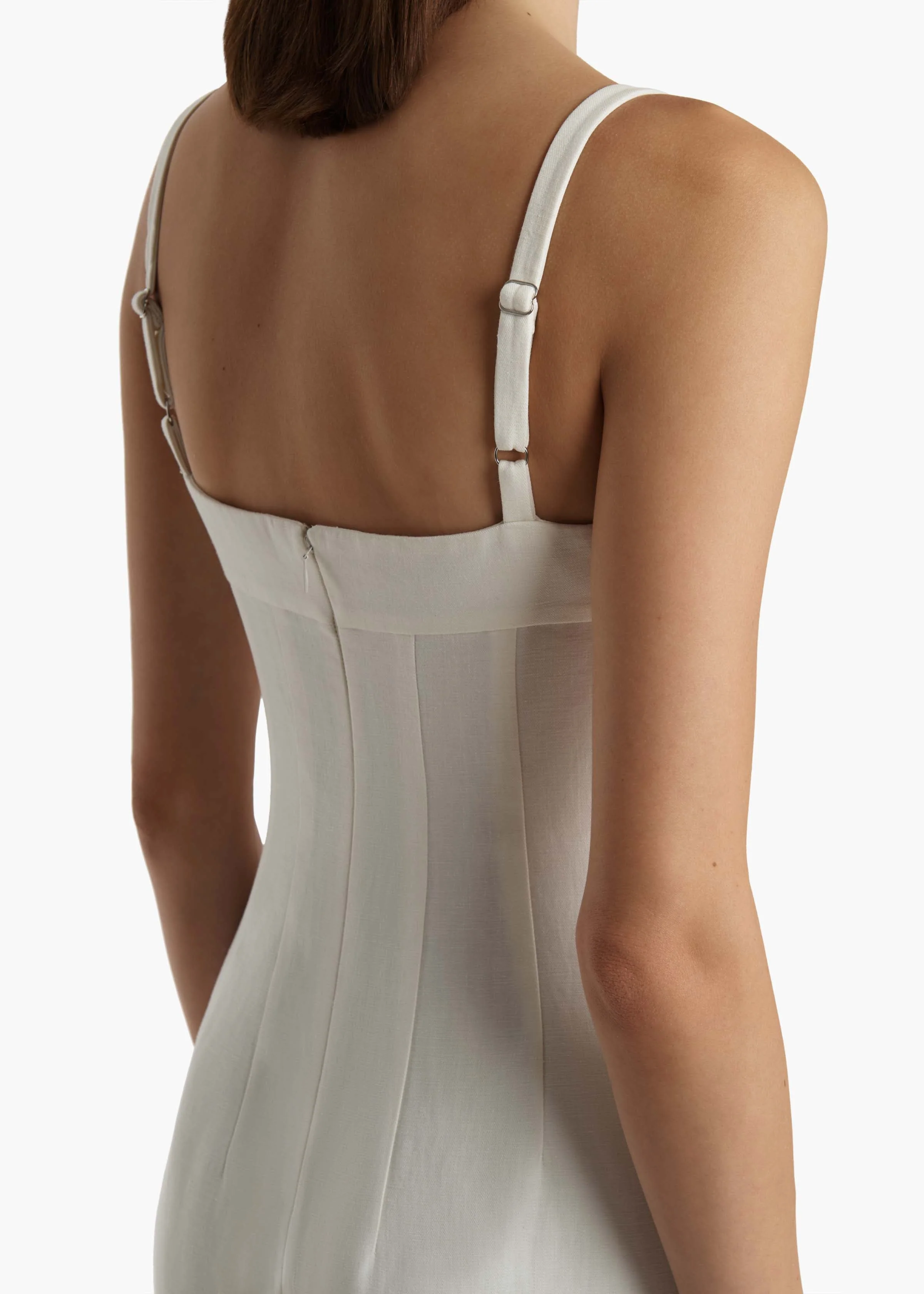 Khaite - Lotte Dress in Cream - Image 16