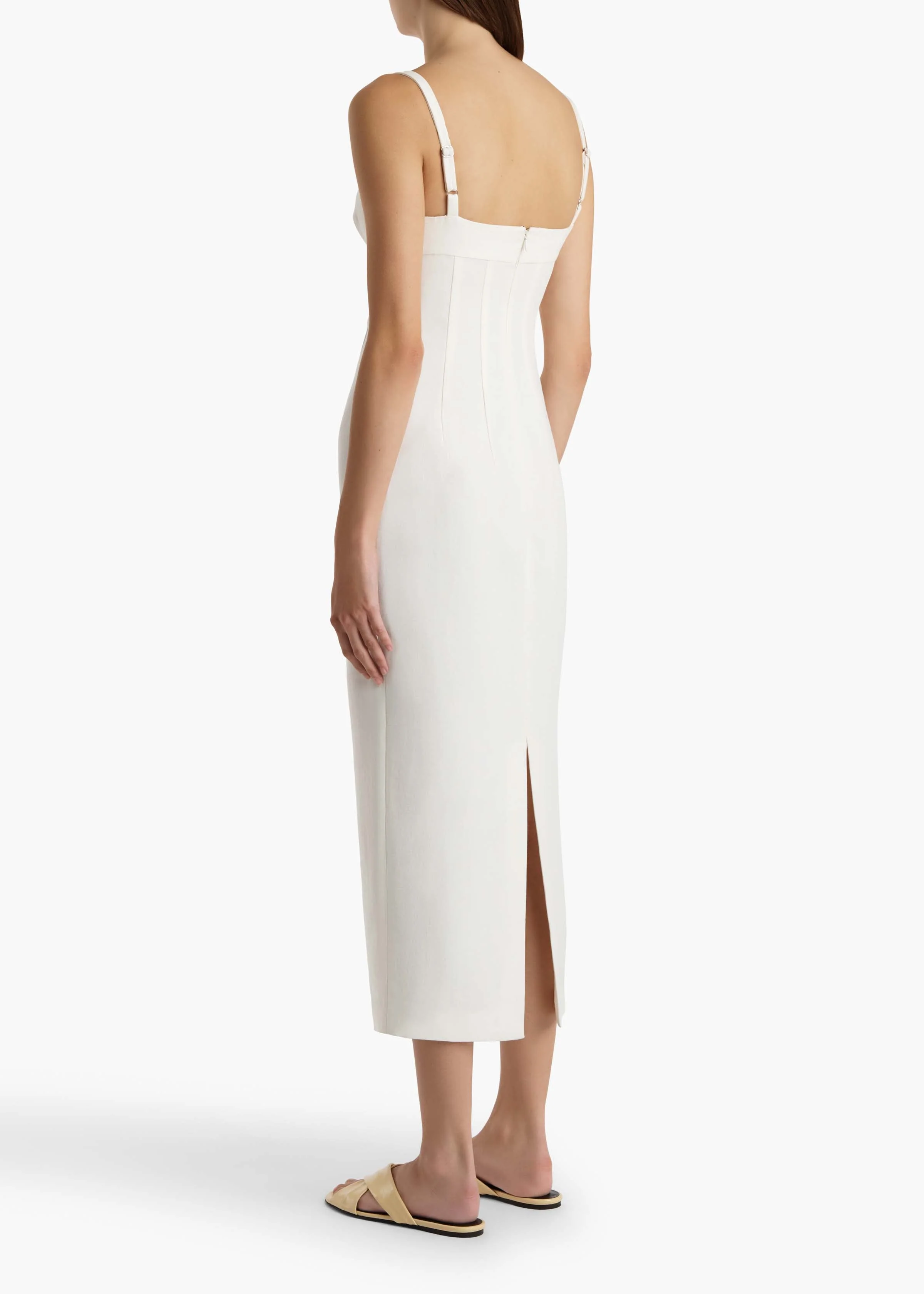 Khaite - Lotte Dress in Cream - Image 20